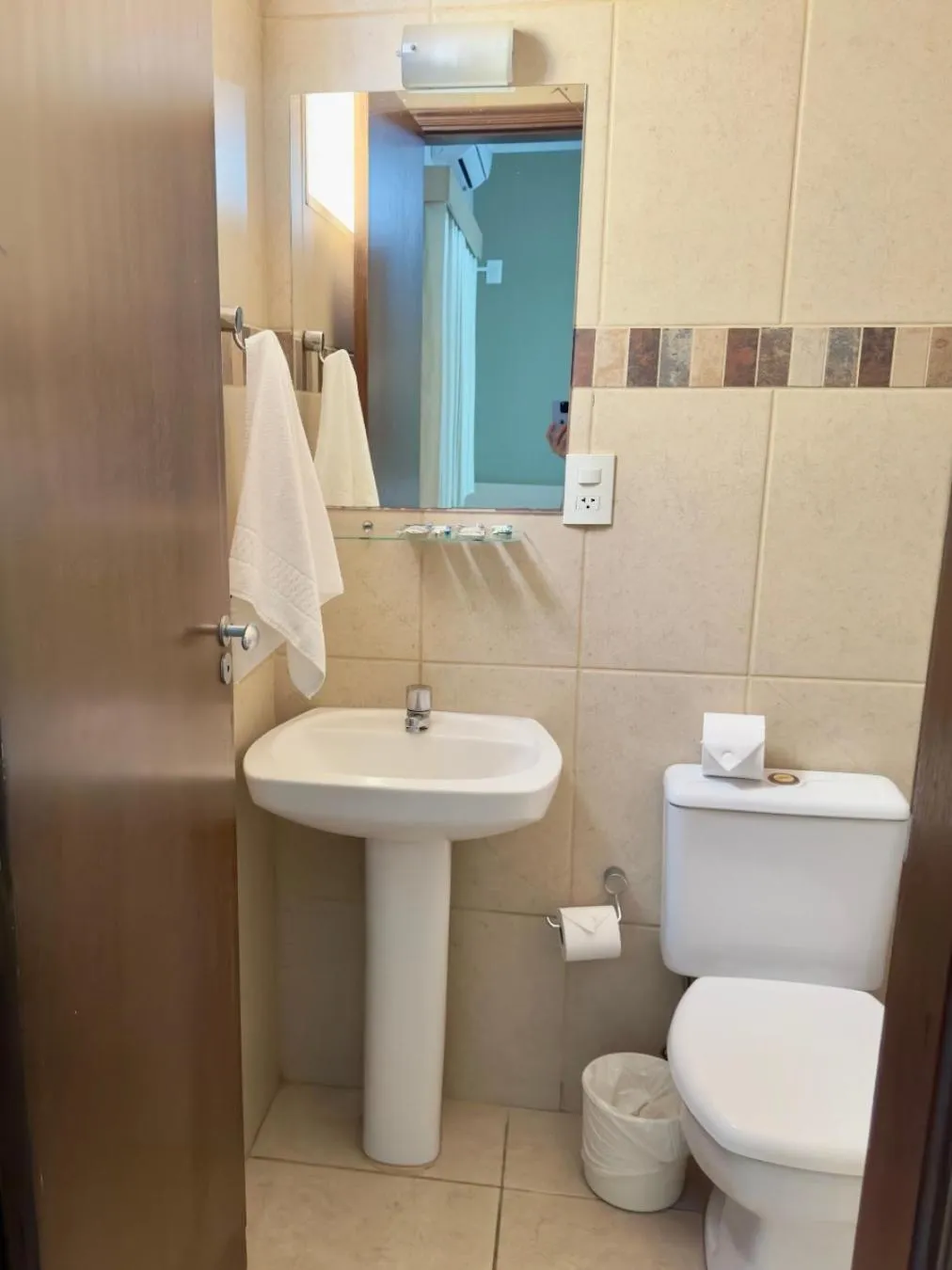 Toilet in Hotel Villa Rebellato