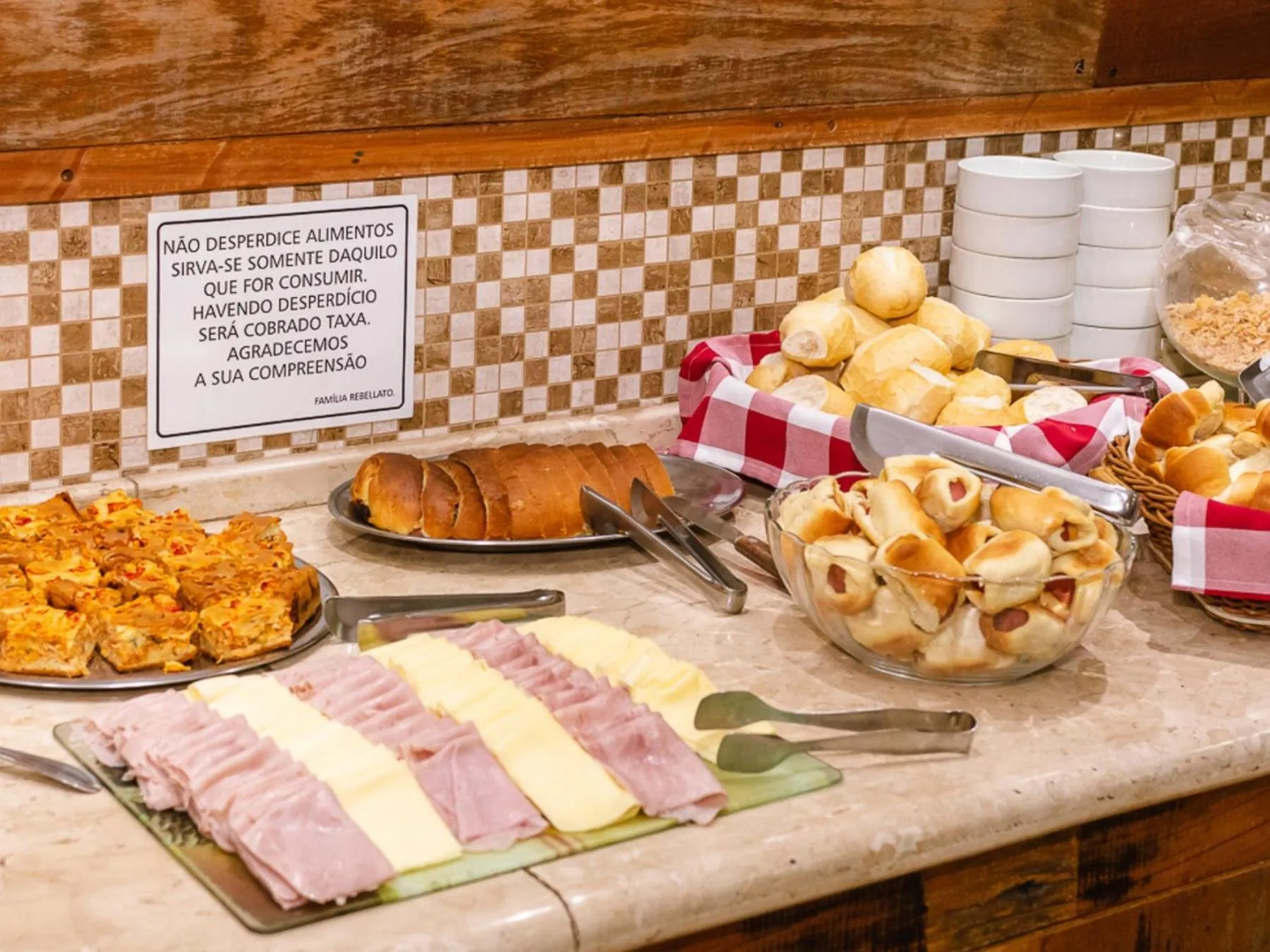 Food in Hotel Villa Rebellato