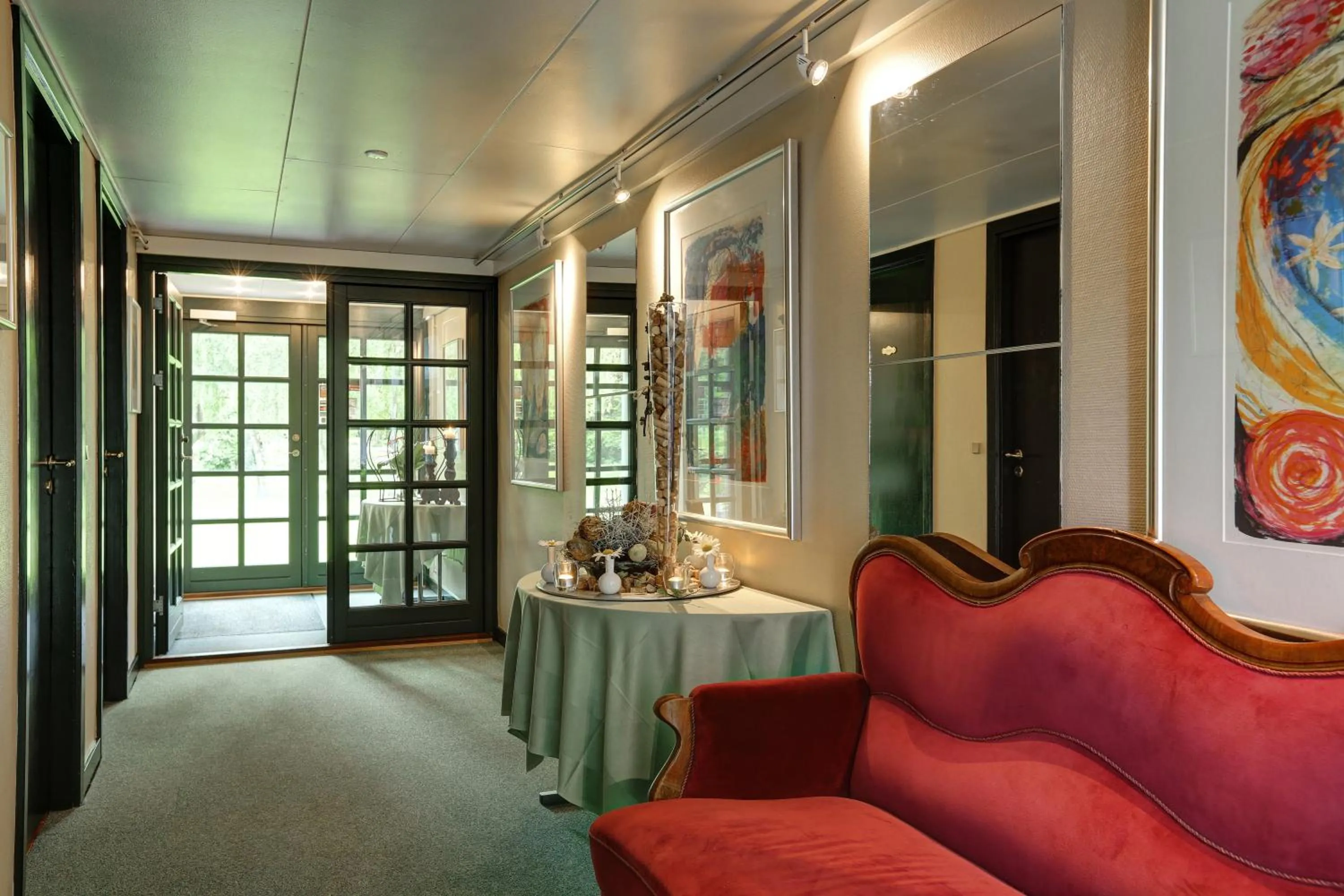 Natural landscape in The Cottage