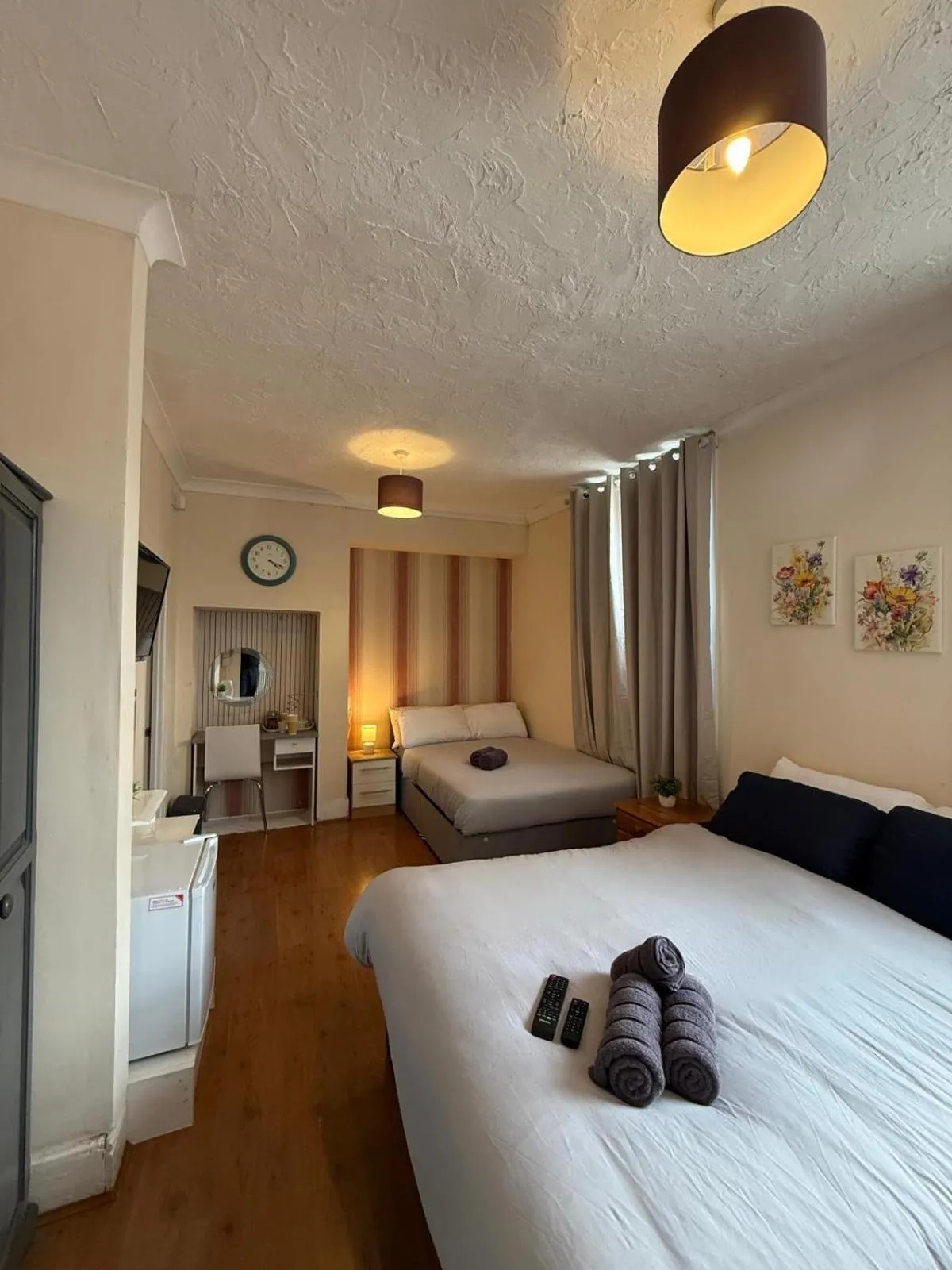 Bed in Daville Hotel Blackpool