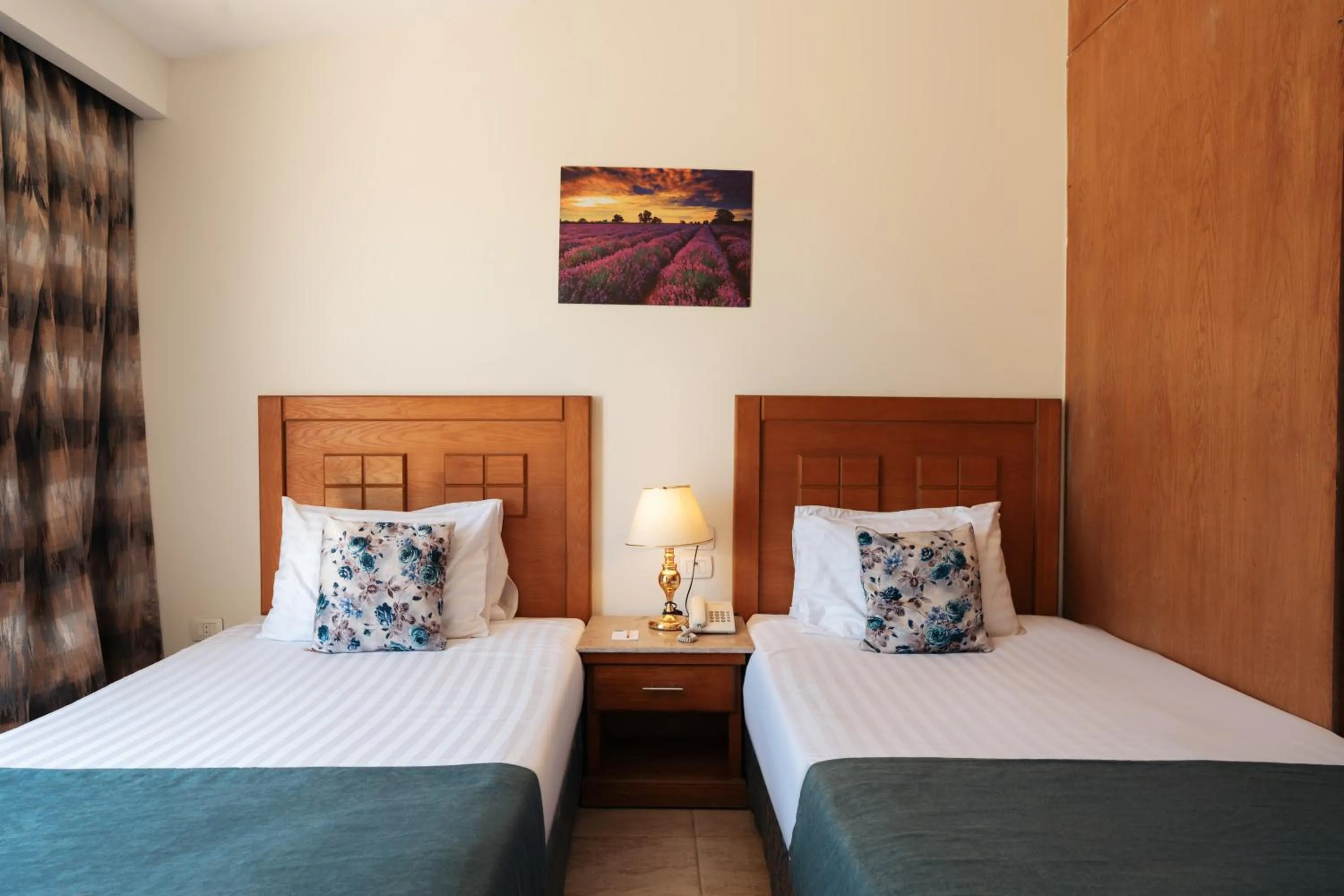 Bed in Riviera Aqua Park Resort