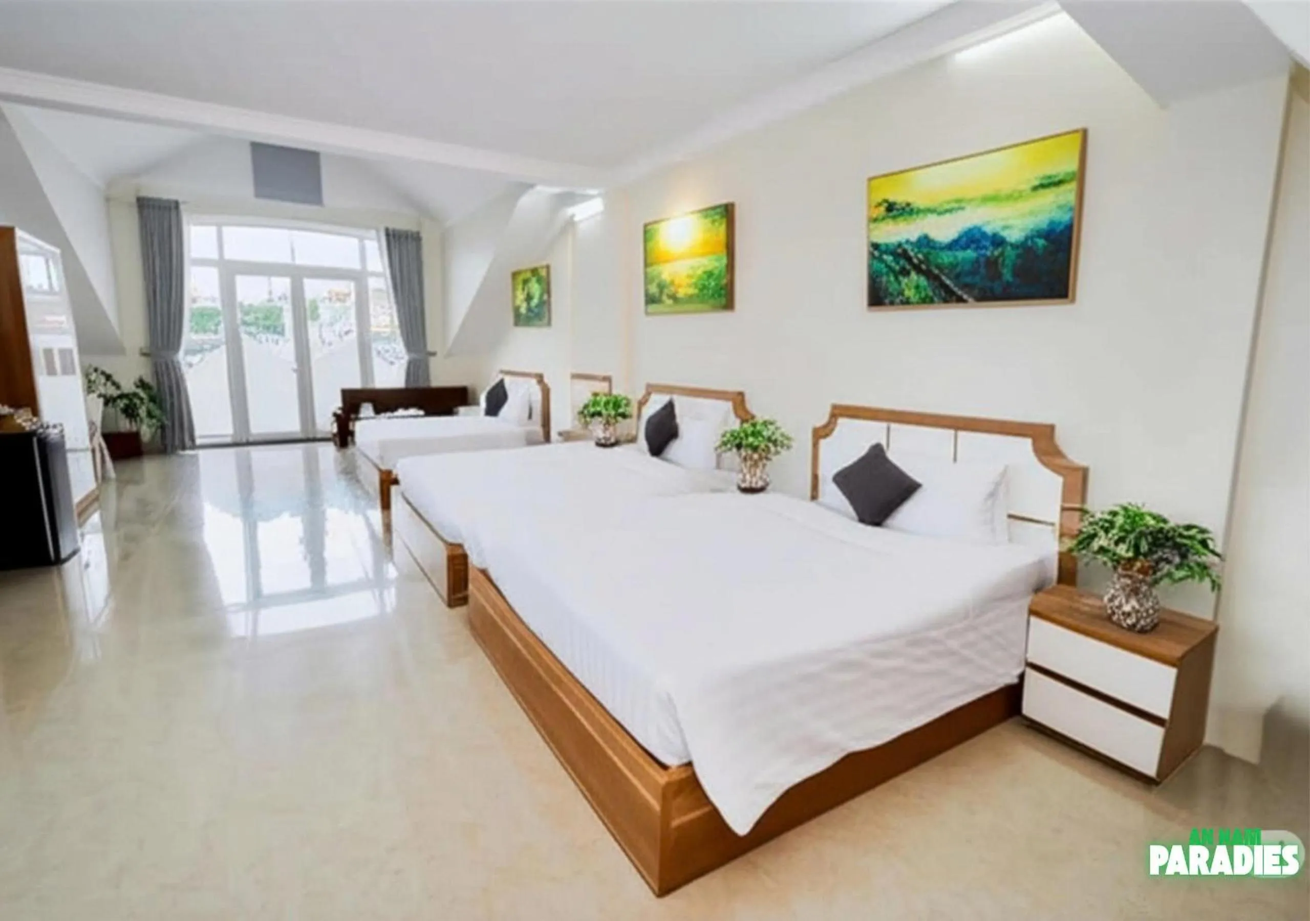 Bed in An Nam Paradise Dalat