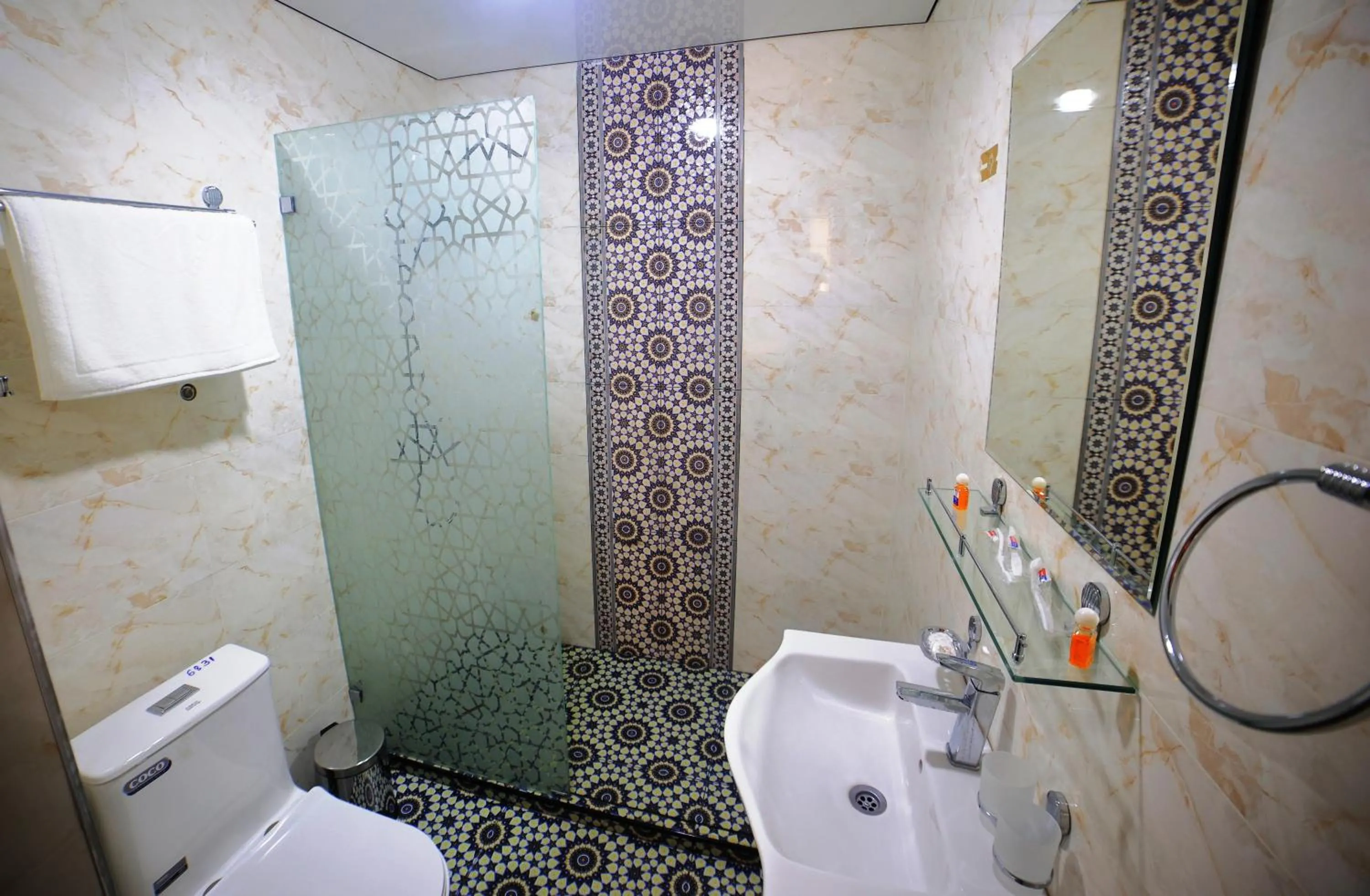 Single Room with Private Bathroom in Oasis al Khiva Boutique Hotel Inside Citadel