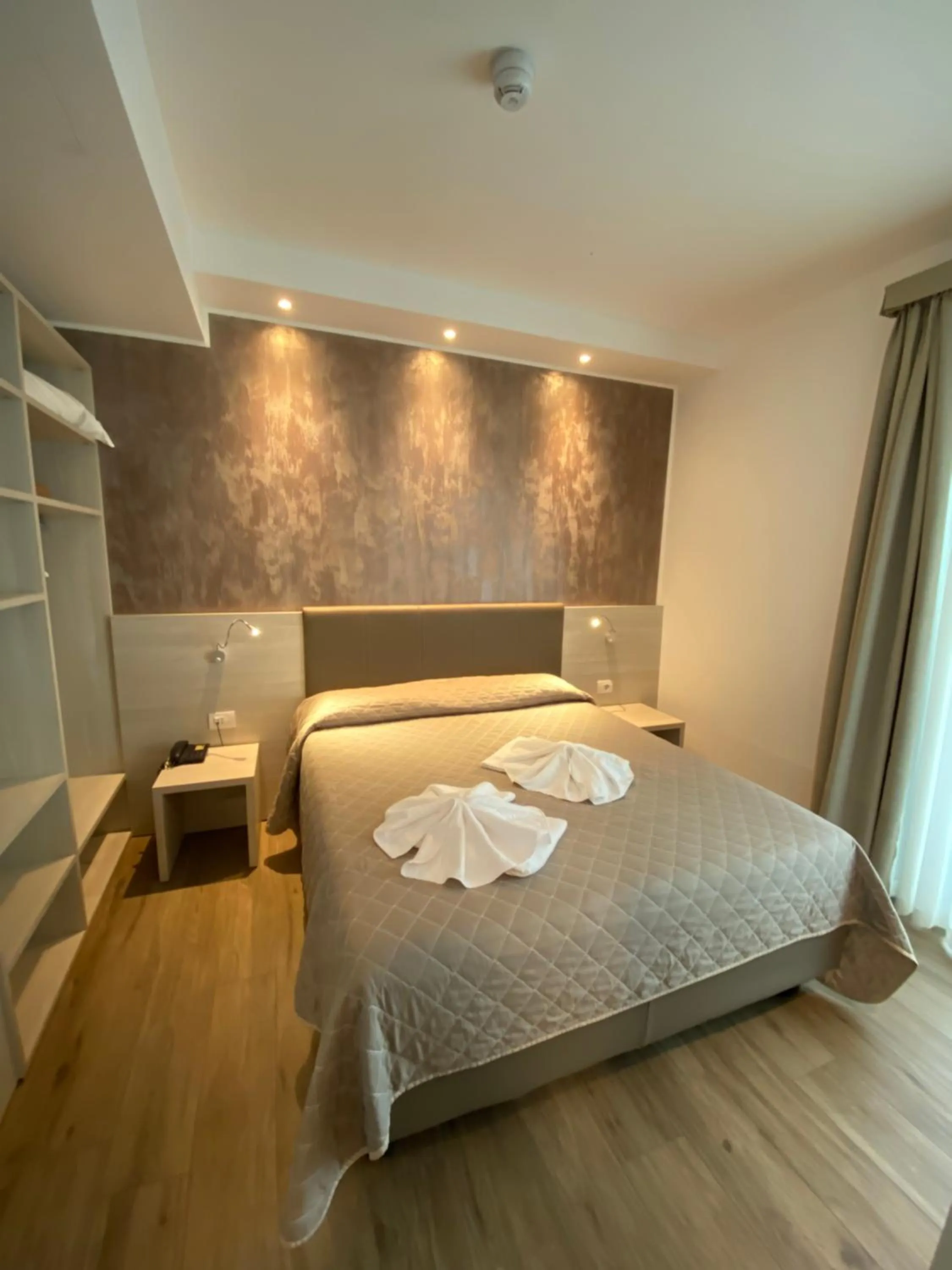 Bed in Hotel ALDEBARAN