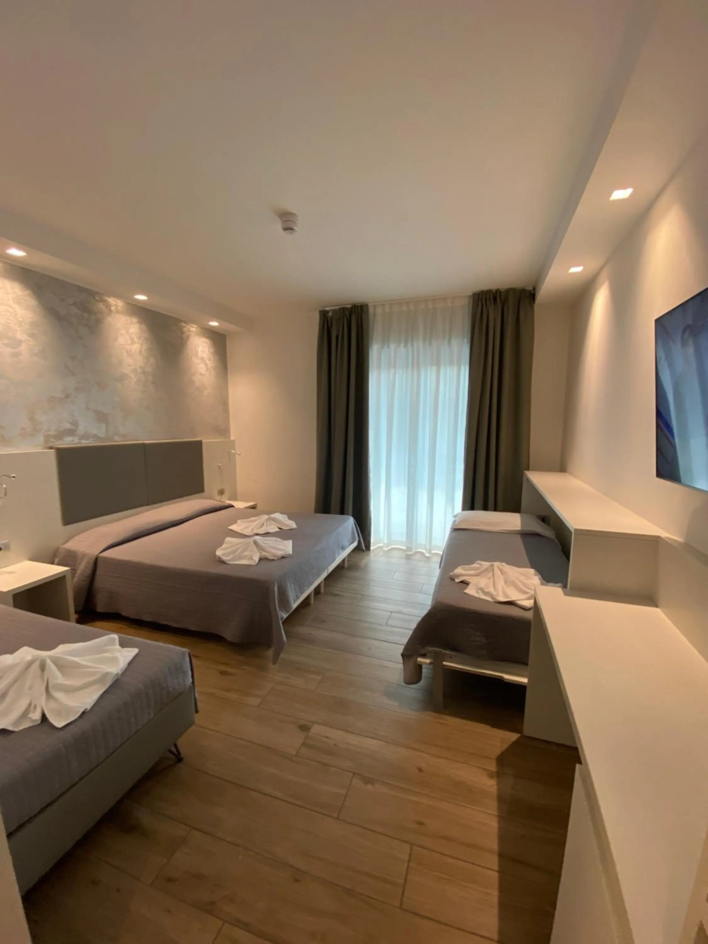 Bed in Hotel ALDEBARAN