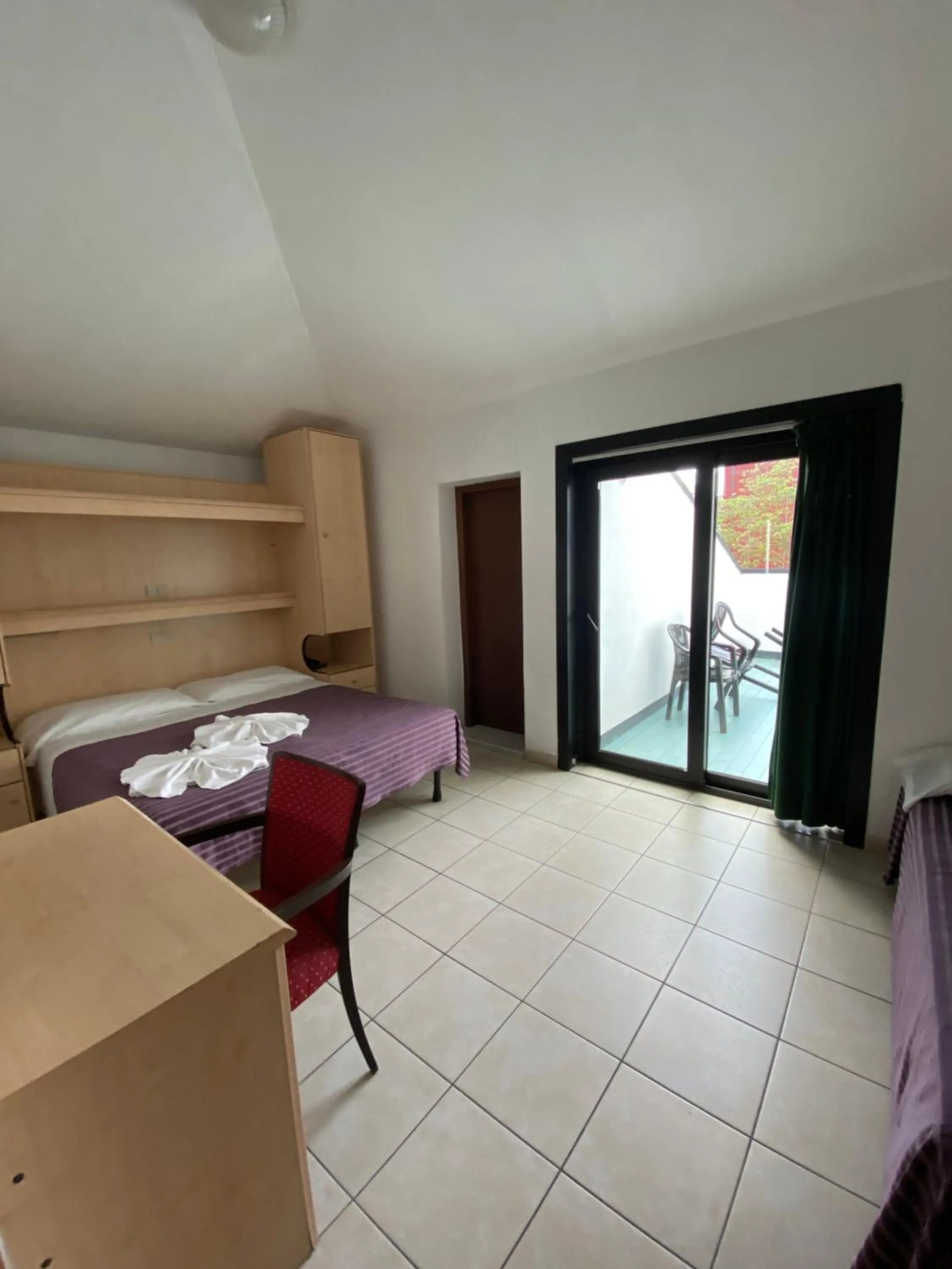 Bed in Hotel ALDEBARAN