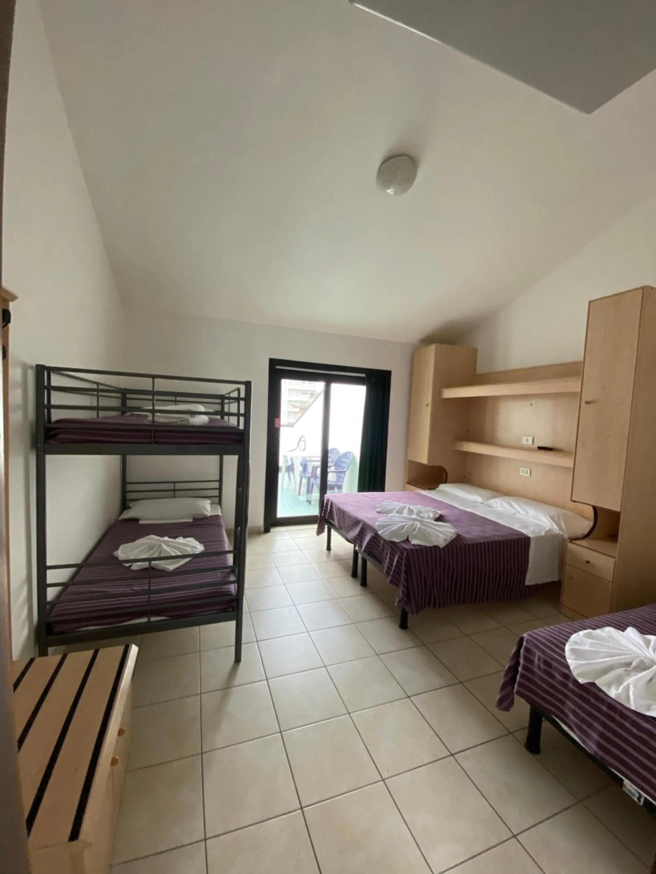 Bed in Hotel ALDEBARAN