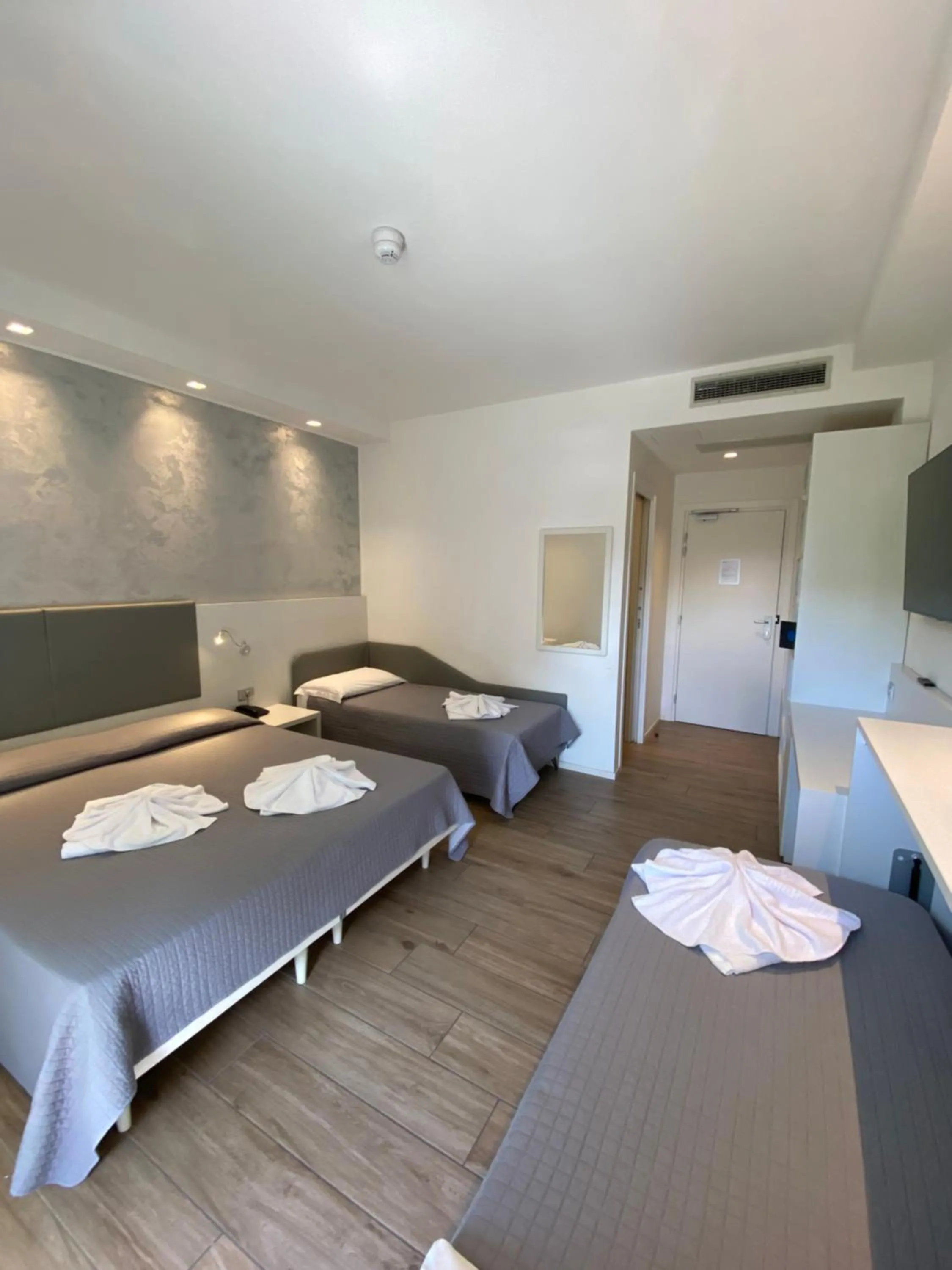 Bed in Hotel ALDEBARAN