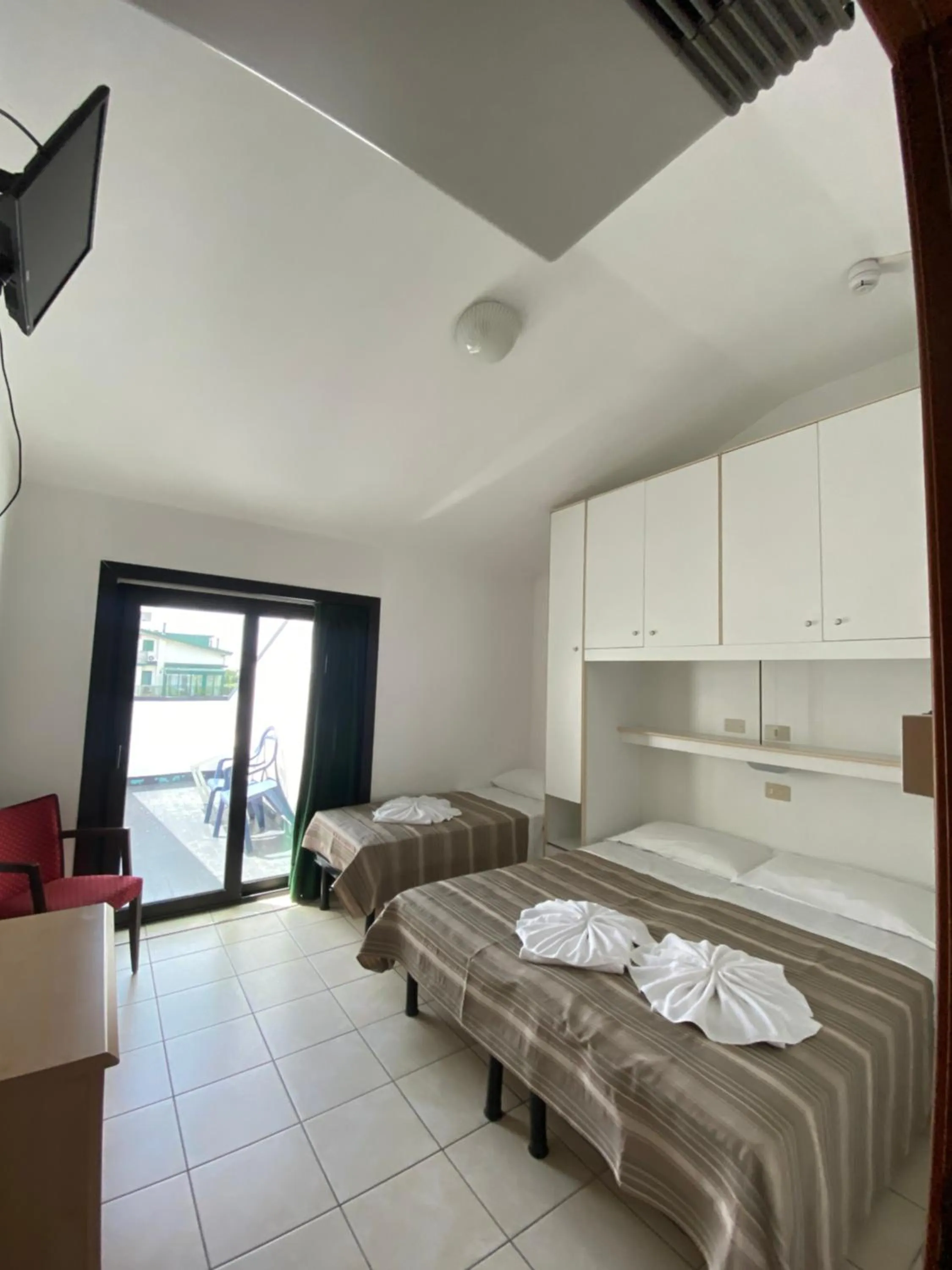 Bed in Hotel ALDEBARAN