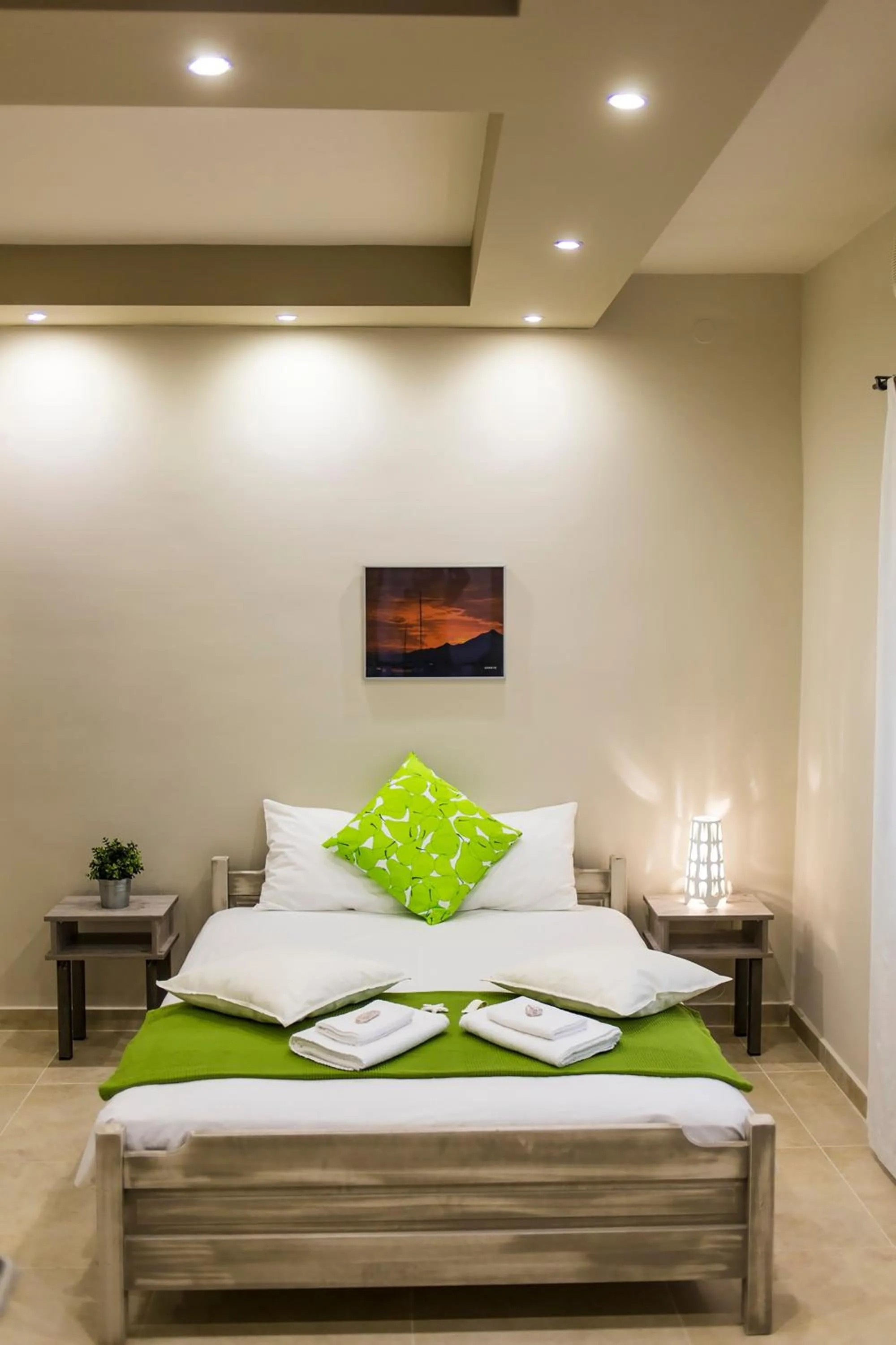 Bed in Zonita Guest House