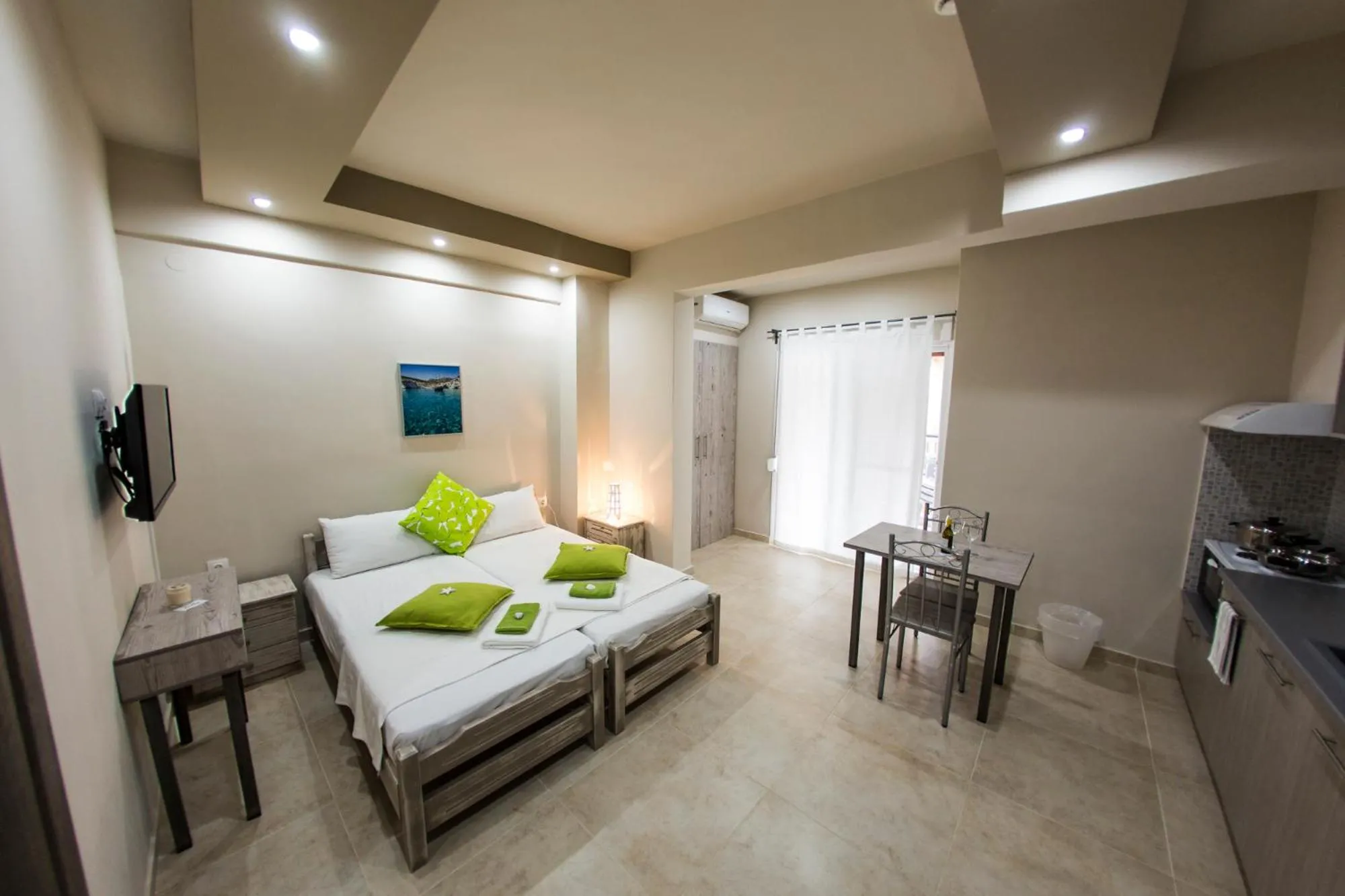 Bed in Zonita Guest House