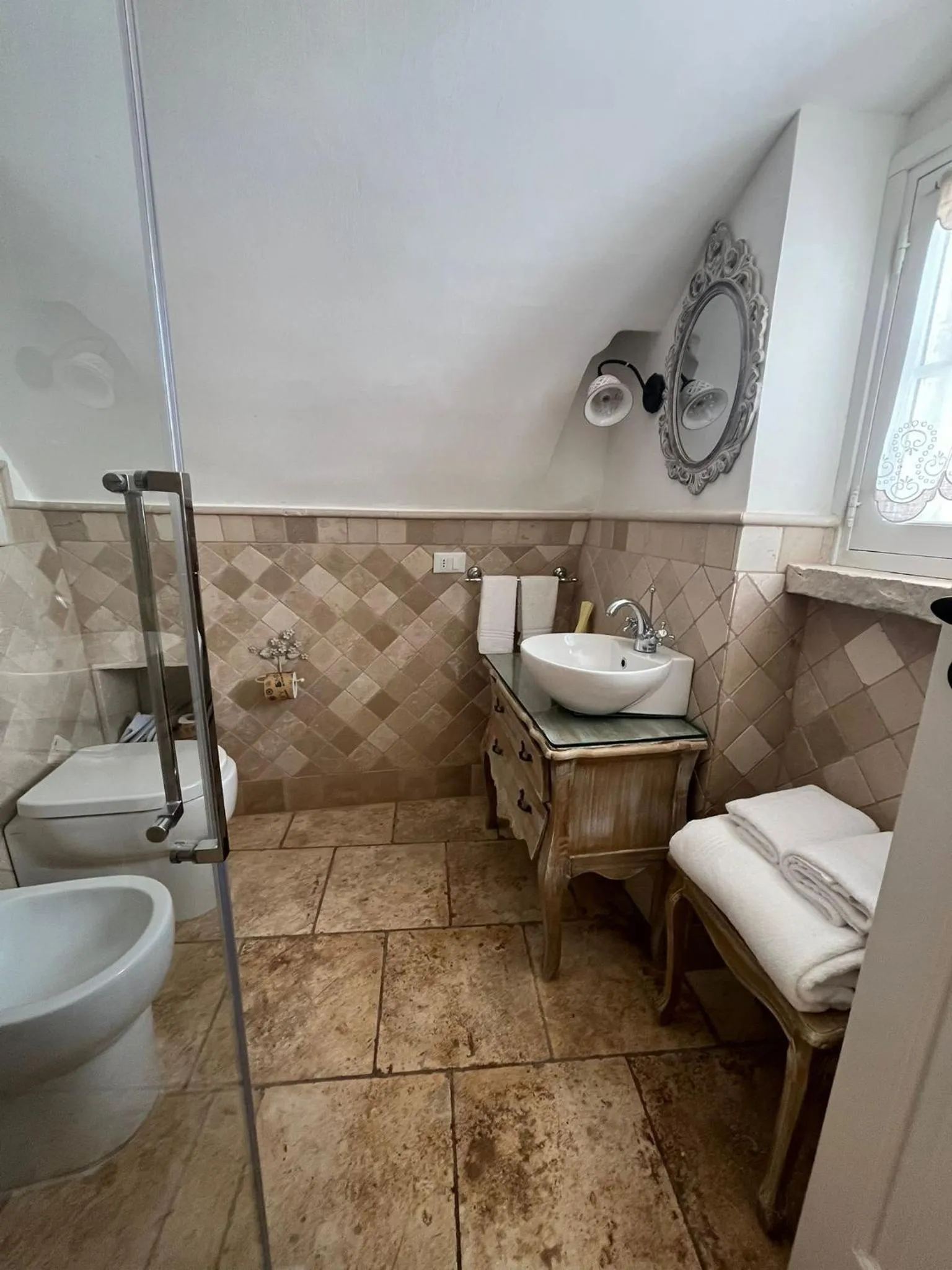 Bathroom in Masseria Luco