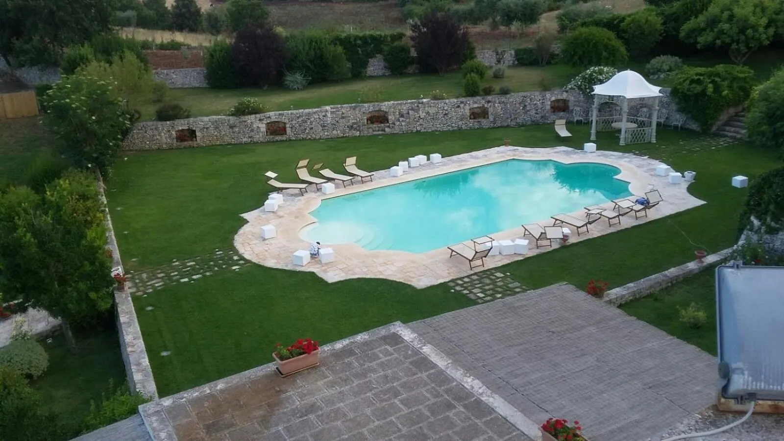 Swimming pool in Masseria Luco