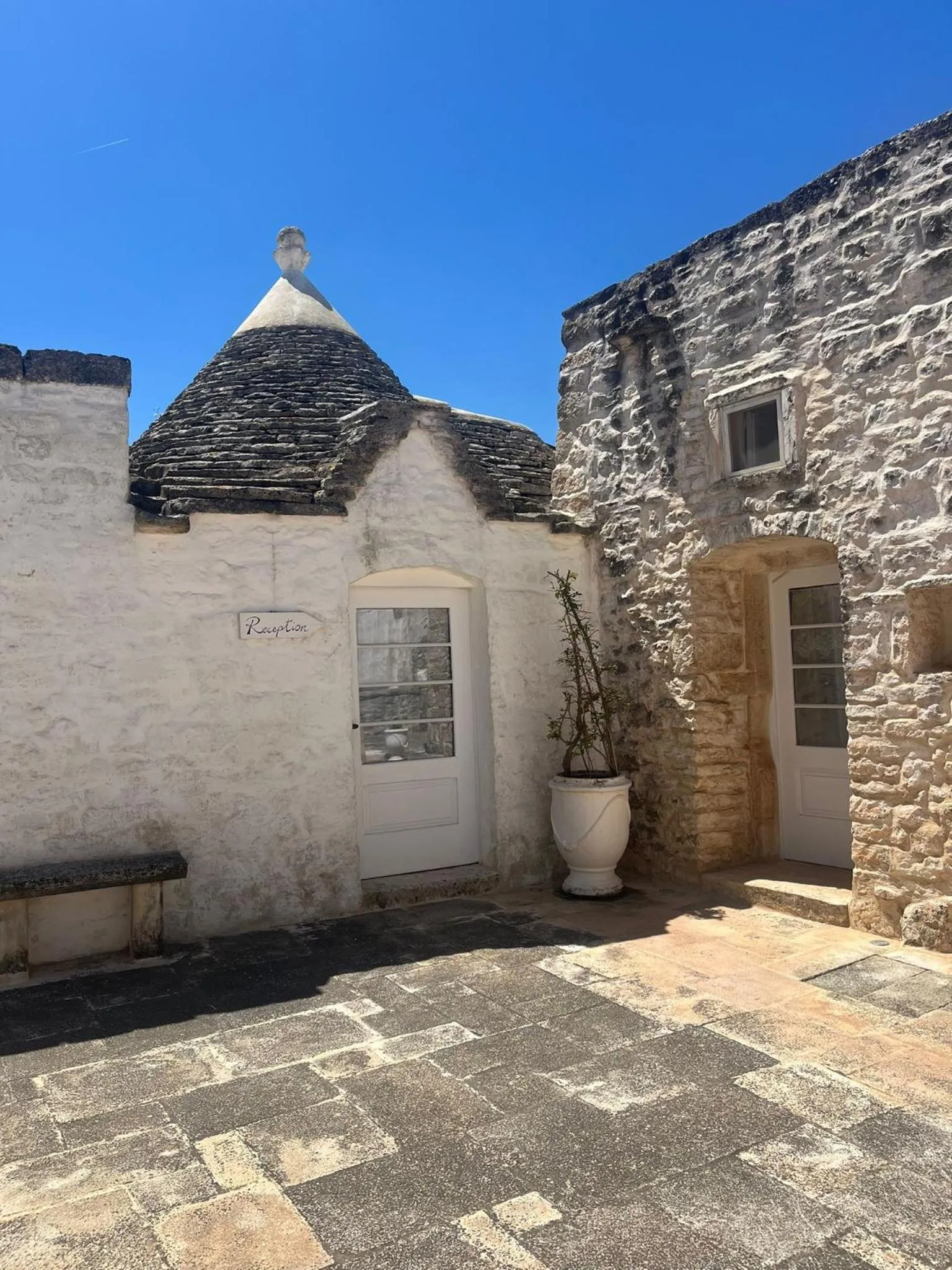 View (from property/room) in Masseria Luco