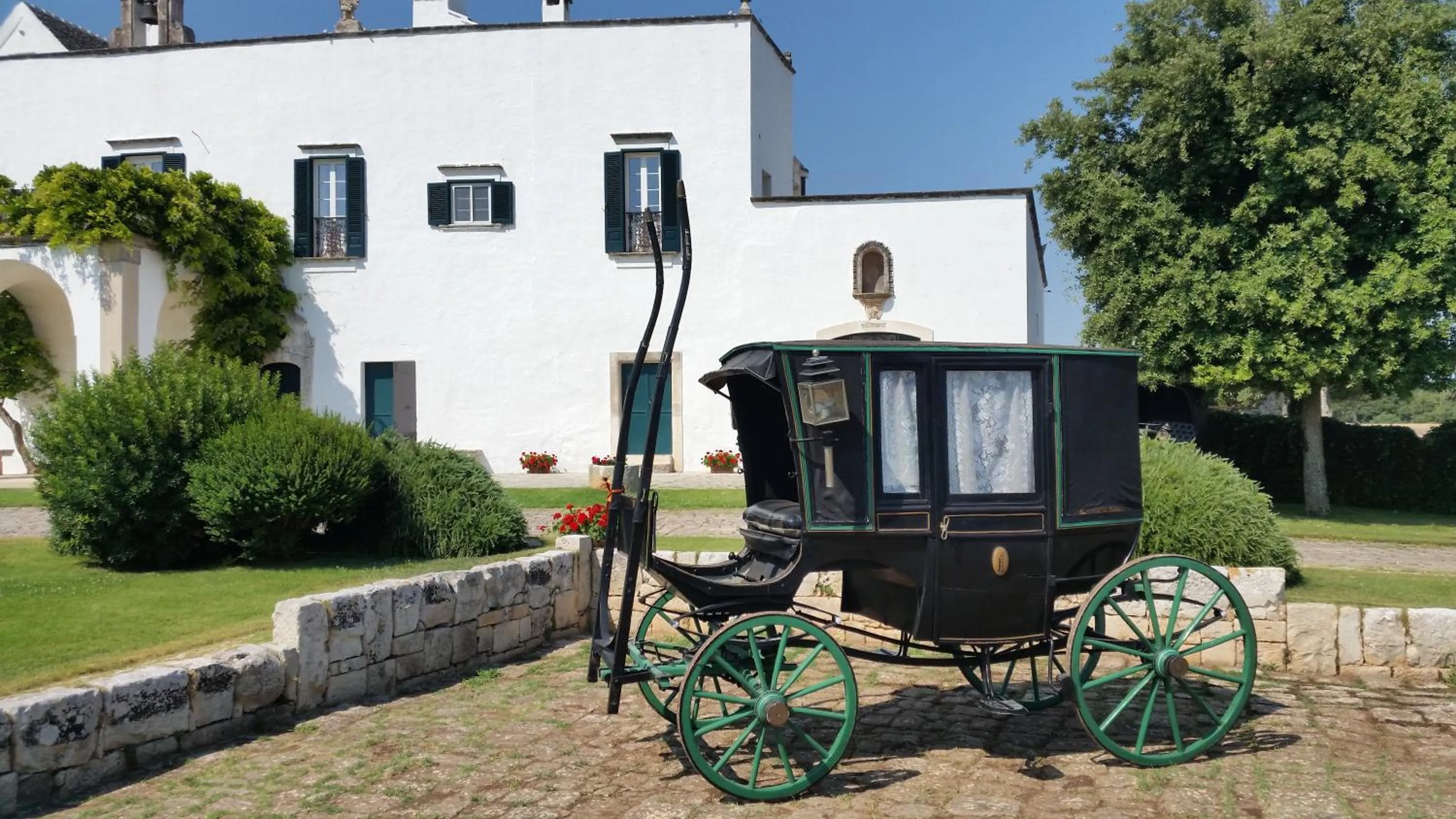 Decorative detail in Masseria Luco