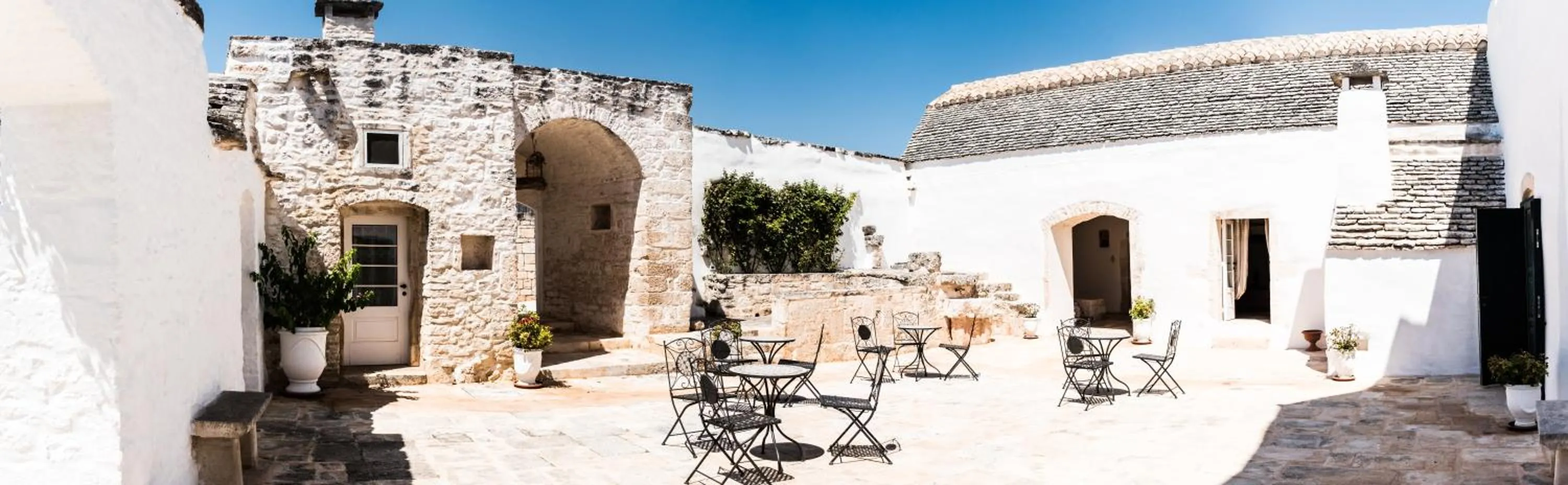 Patio in Masseria Luco