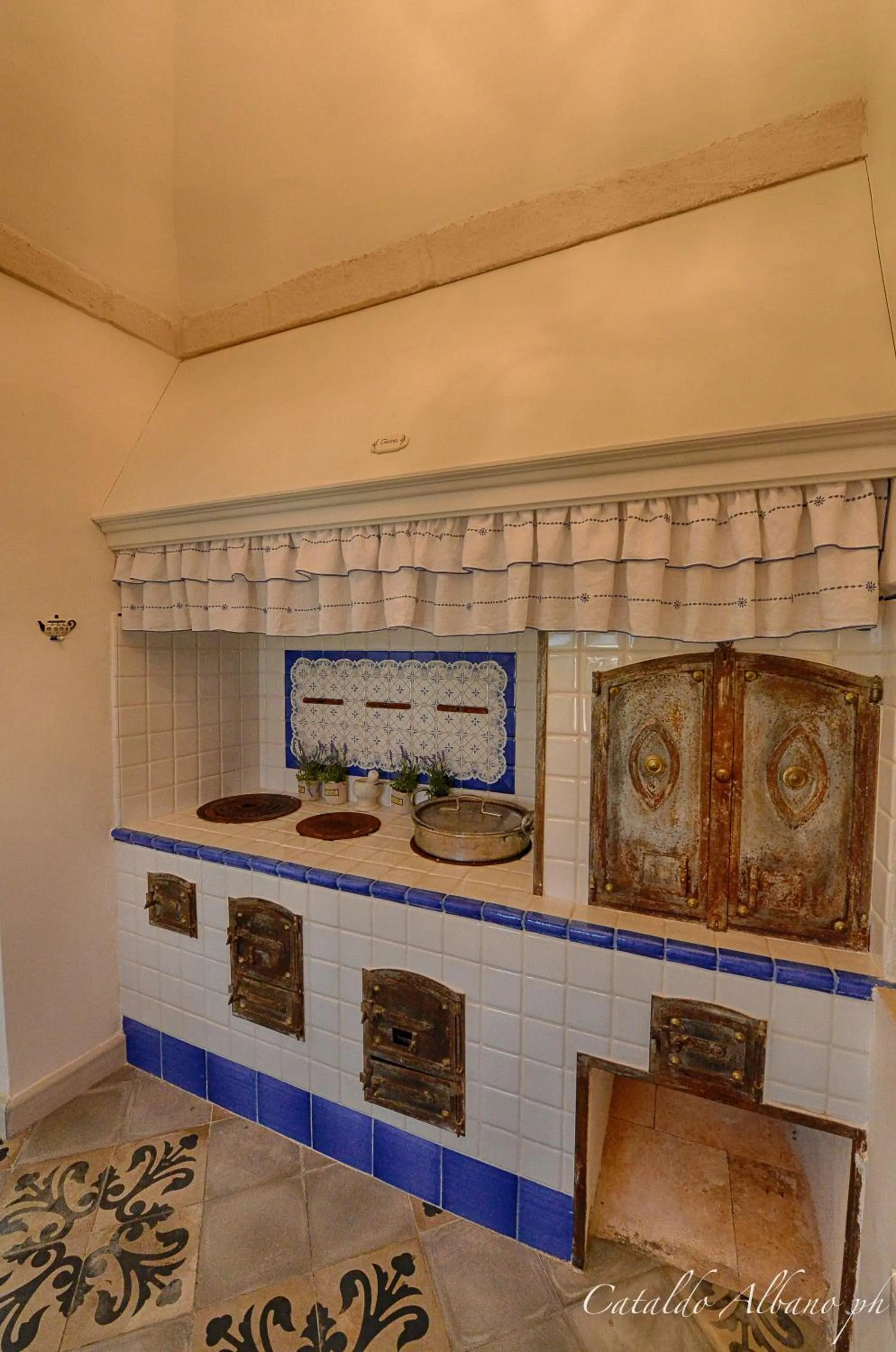 Kitchen or kitchenette in Masseria Luco