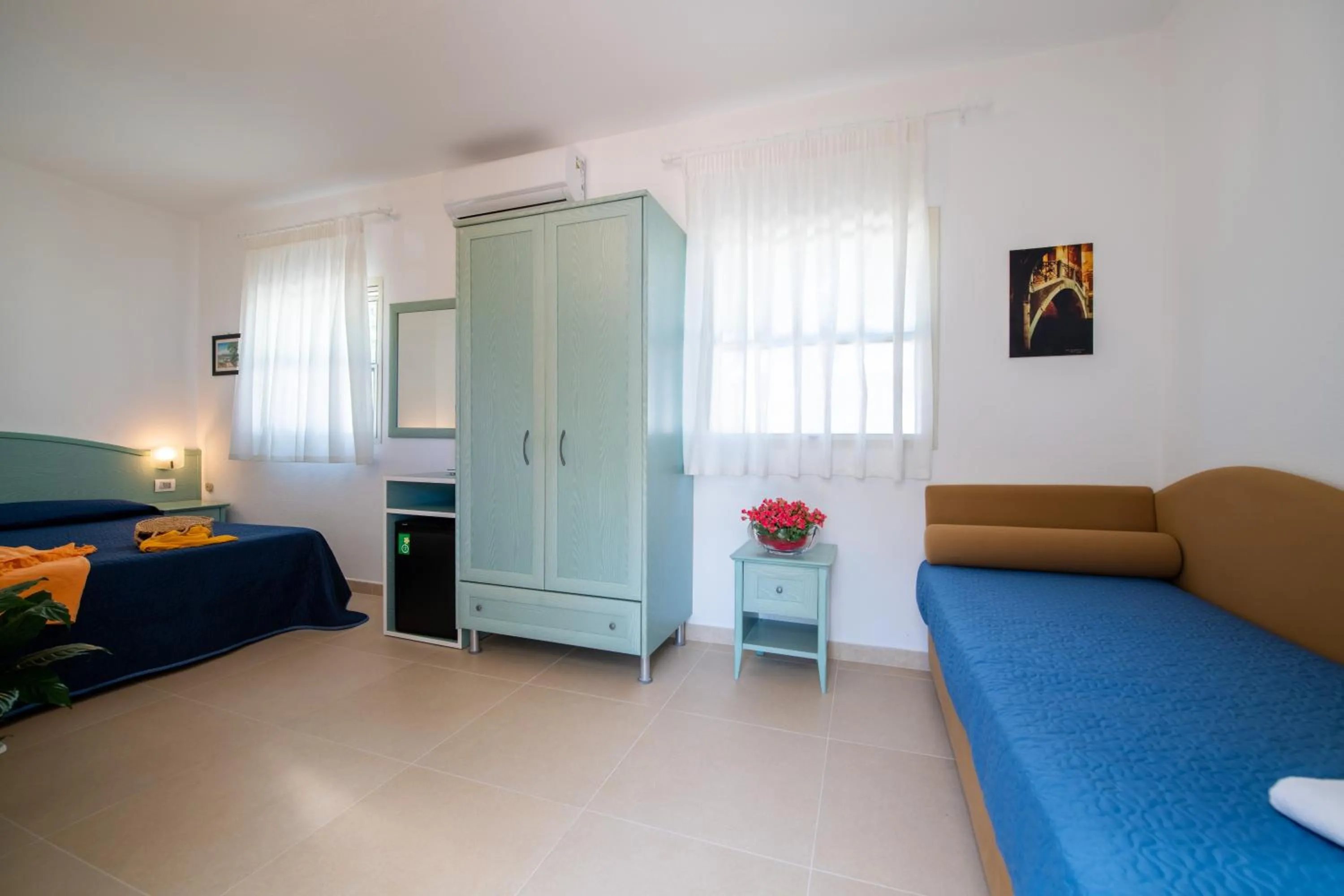 Bed in Albergo Villa A Mare