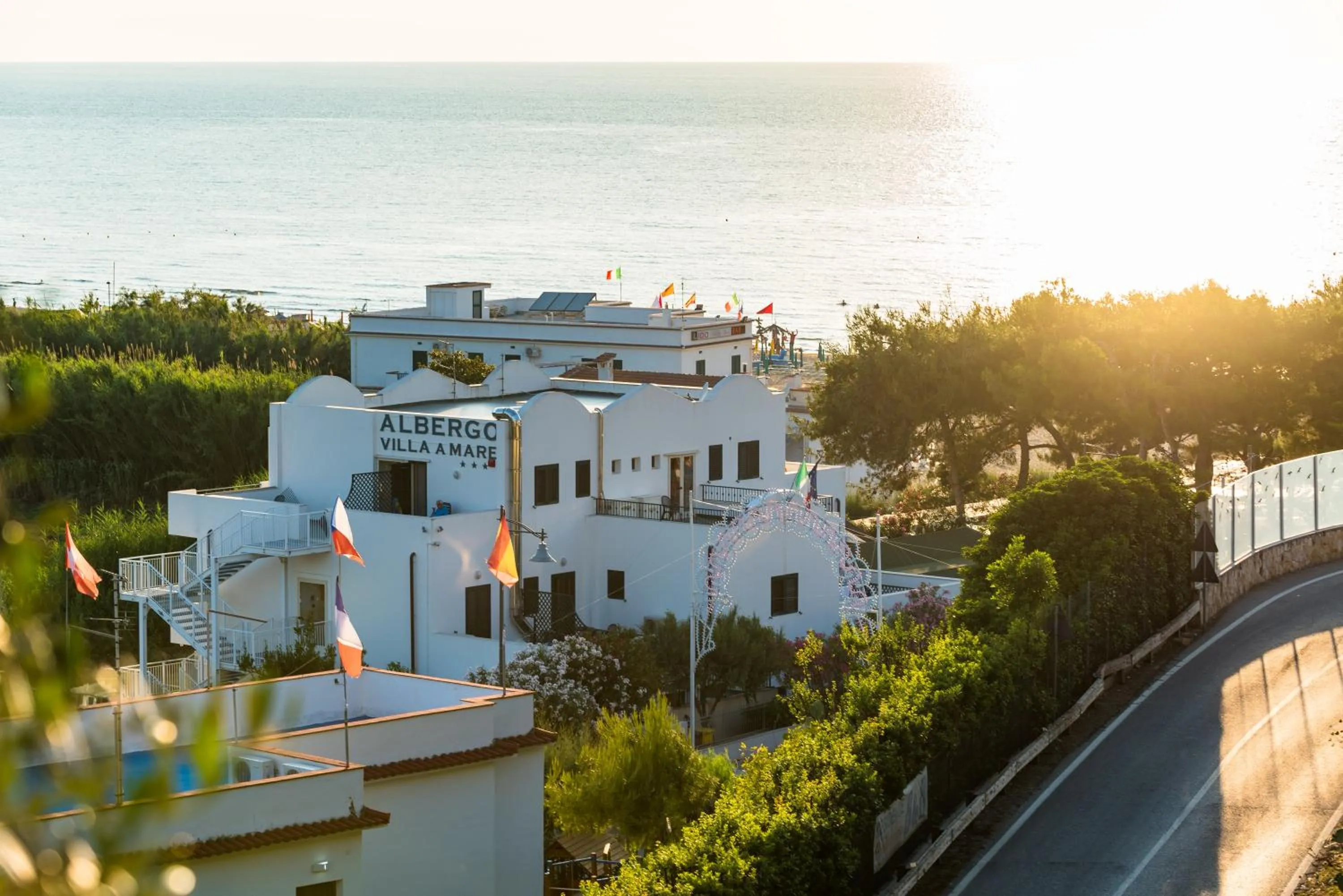 Property building in Albergo Villa A Mare