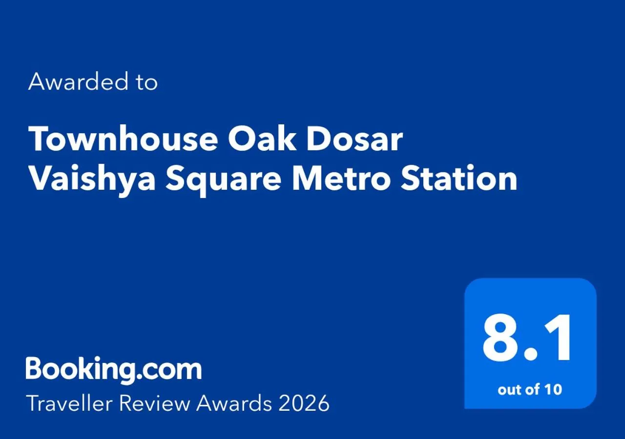 Townhouse Oak Dosar Vaishya Square Metro Station