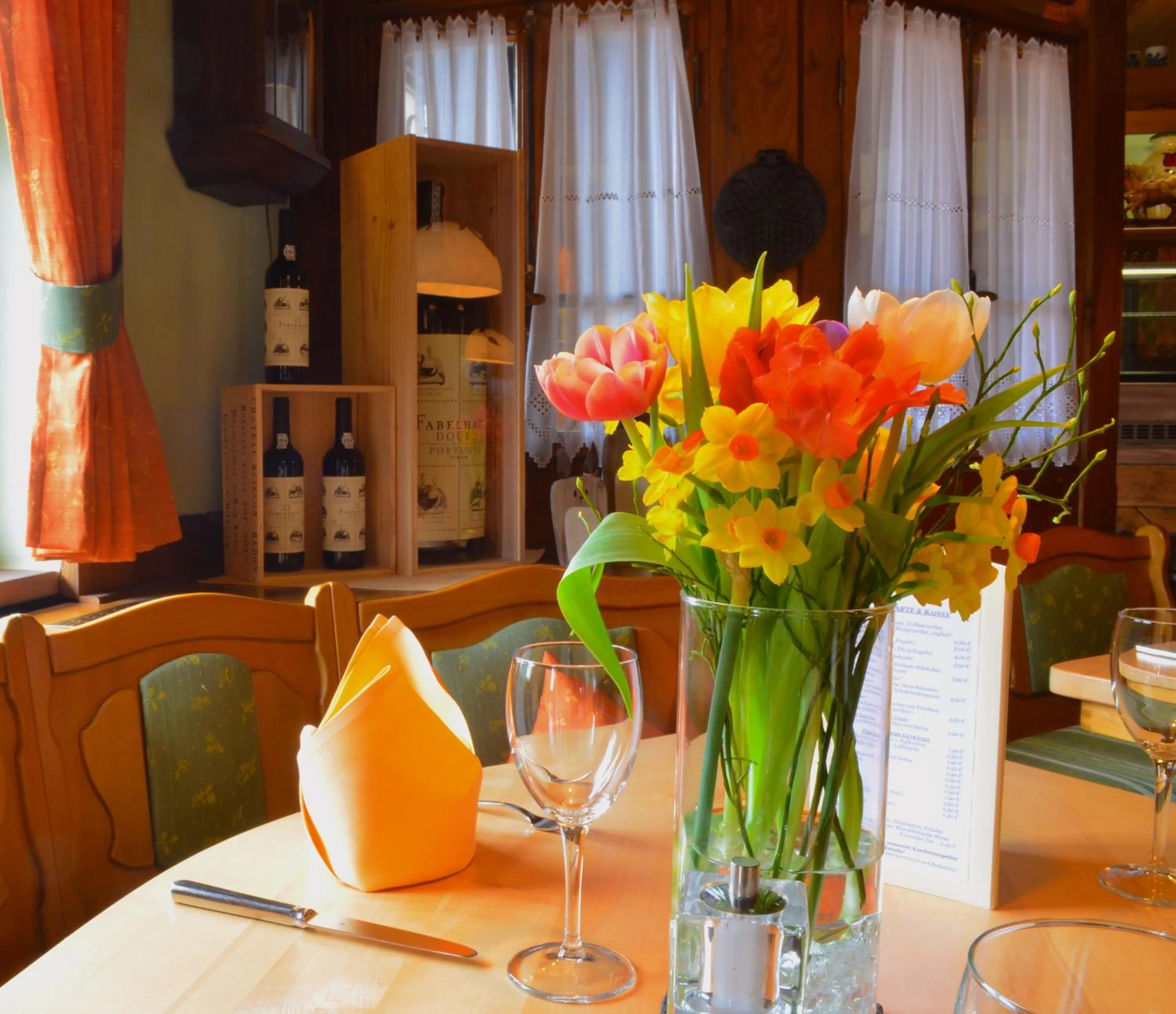 Seating area in Landhotel Zur Post