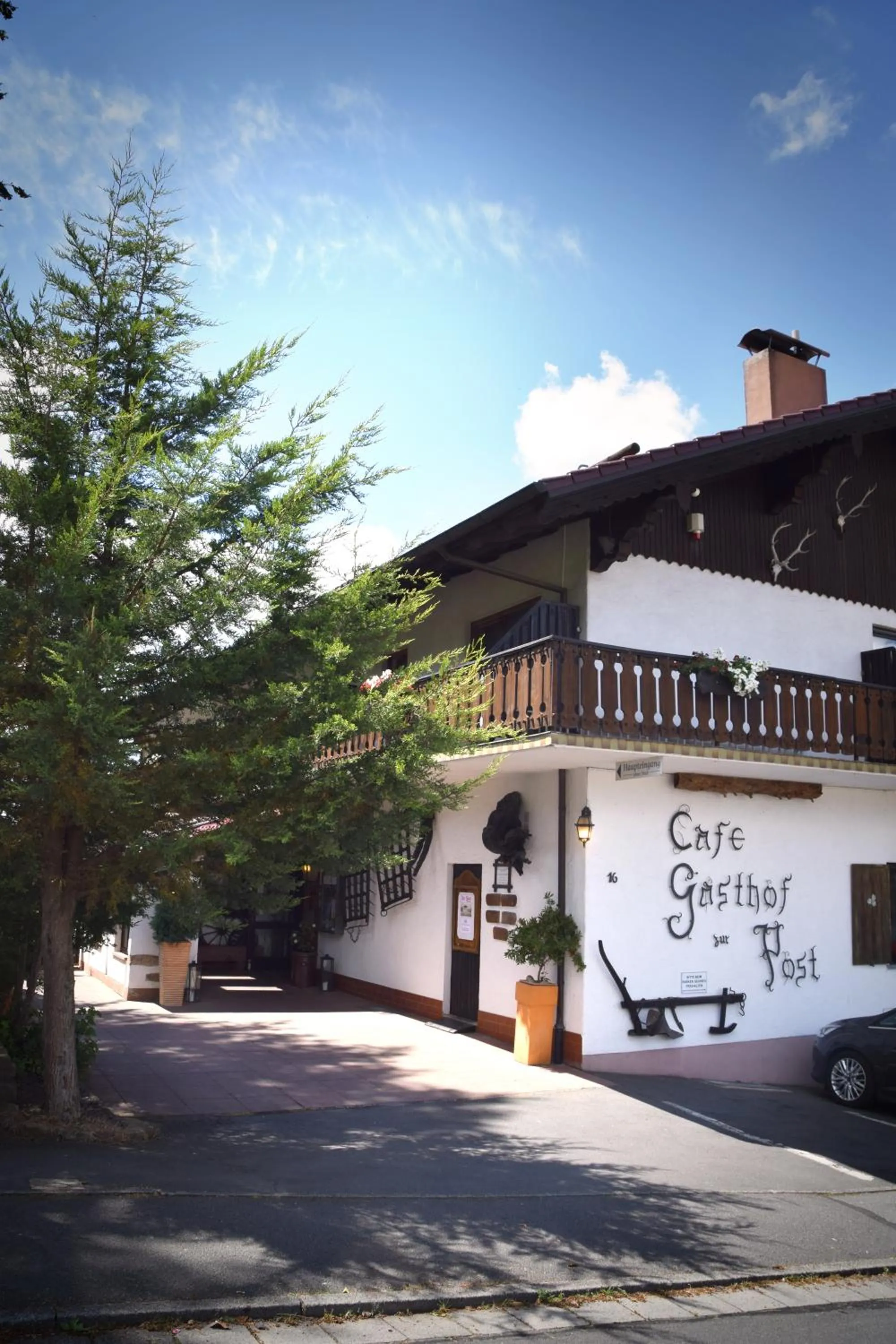 Property building in Landhotel Zur Post