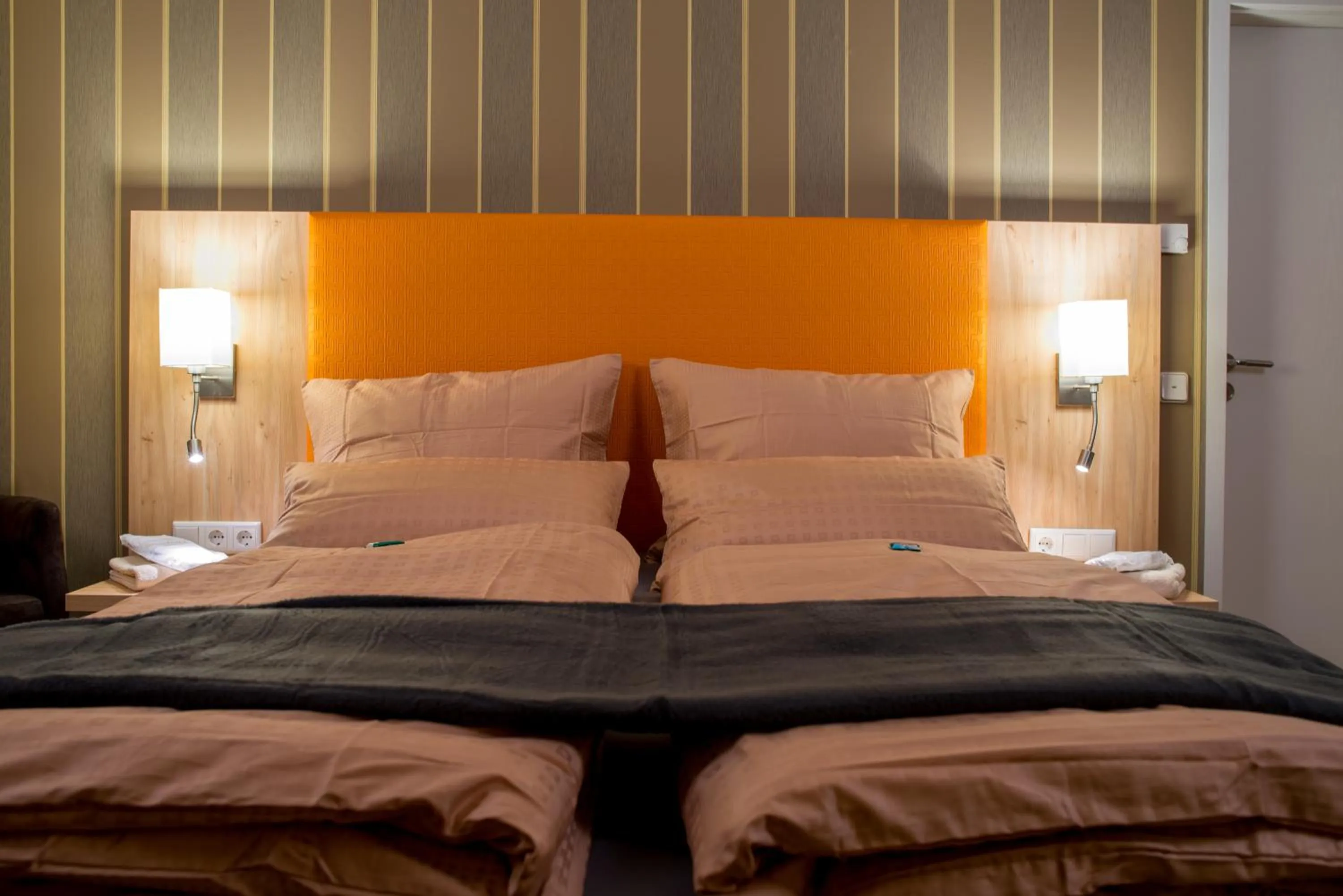 Photo of the whole room, Bed in Landhotel Zur Post