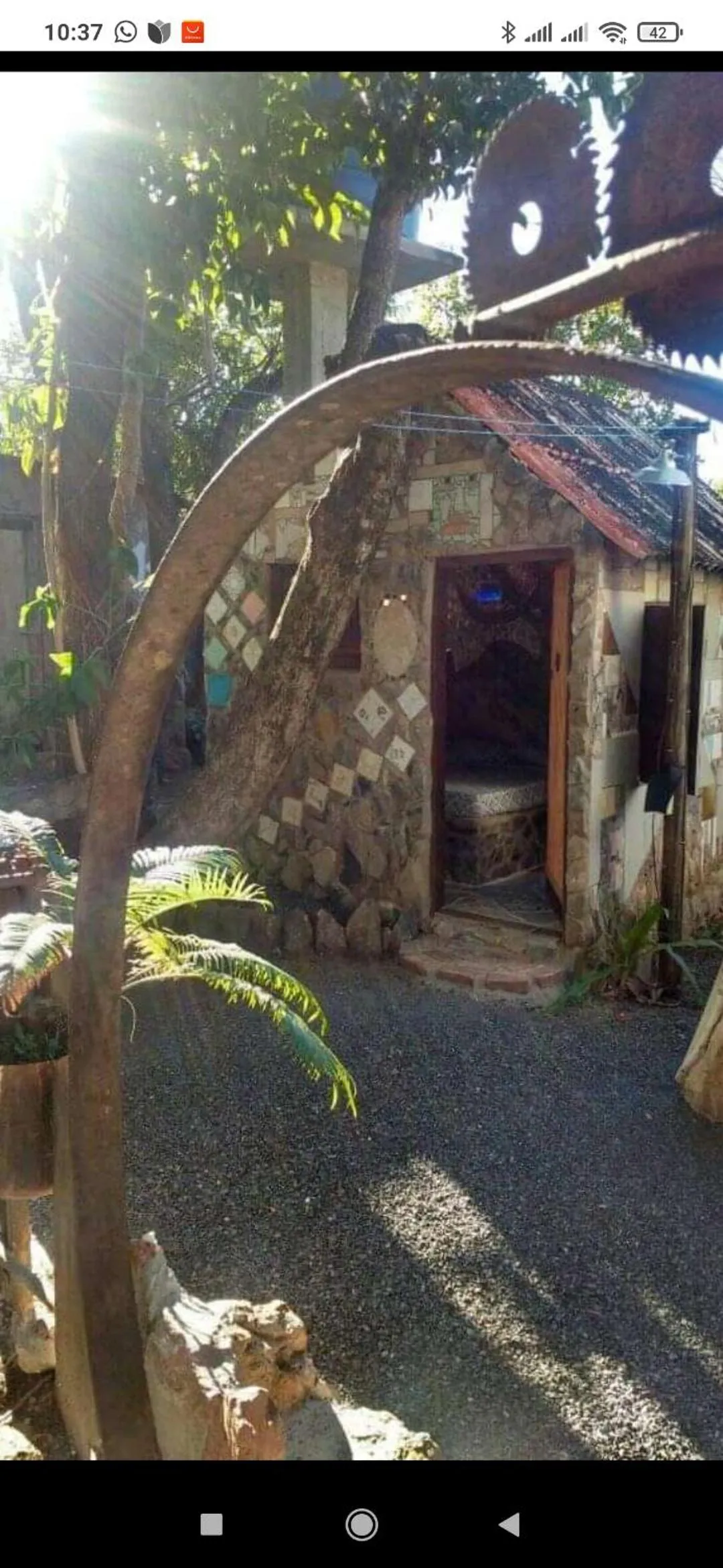 Double Room with Private External Bathroom in NOMADAS chalés, mini casinhas, bangalôs , área de camping e cozinha compartilhada