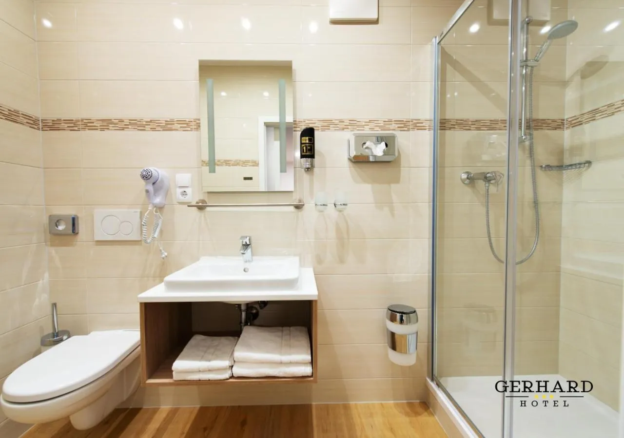 Bathroom in Hotel Gerhard