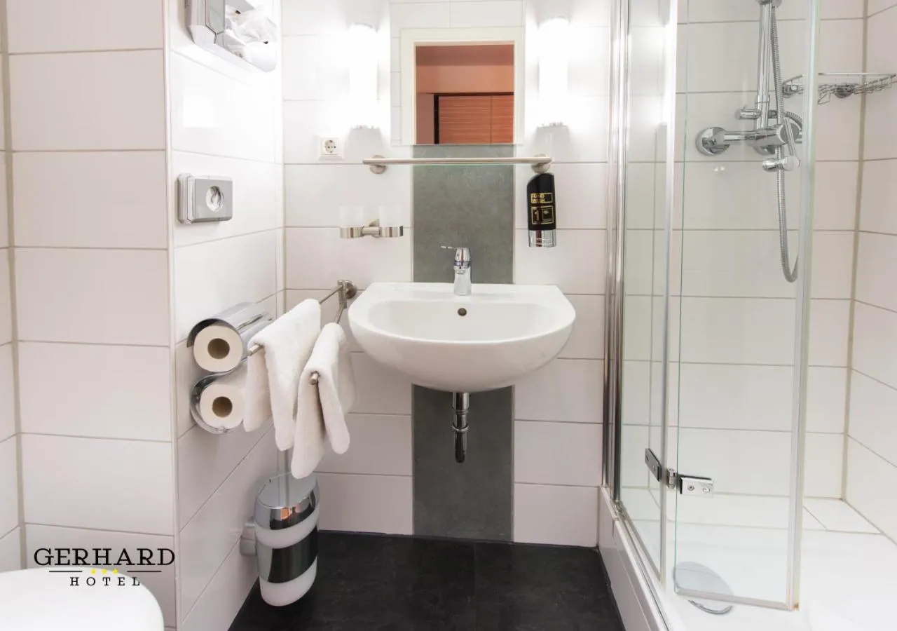 Bathroom in Hotel Gerhard
