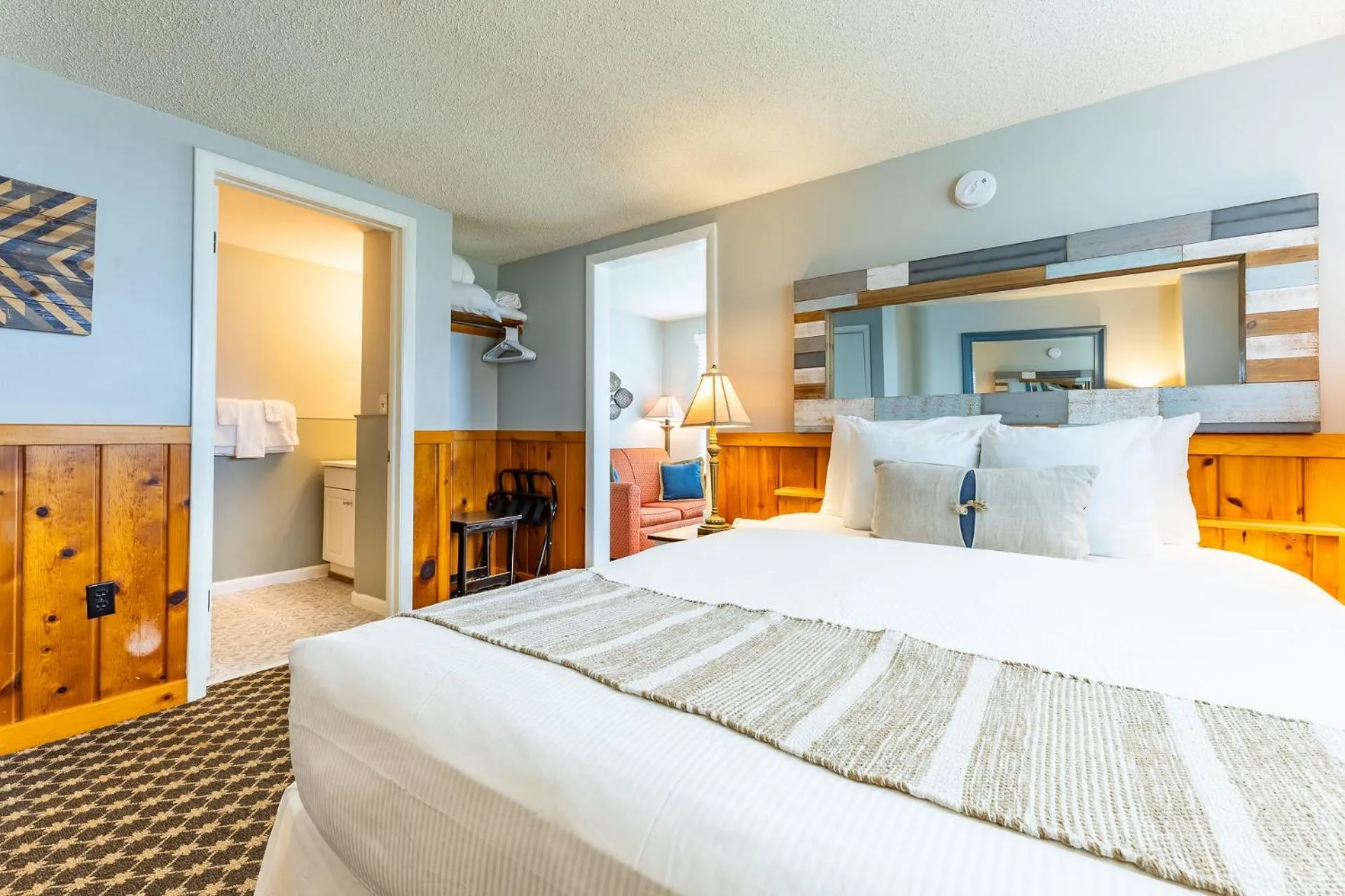 Bed in Michillinda Lodge Resort