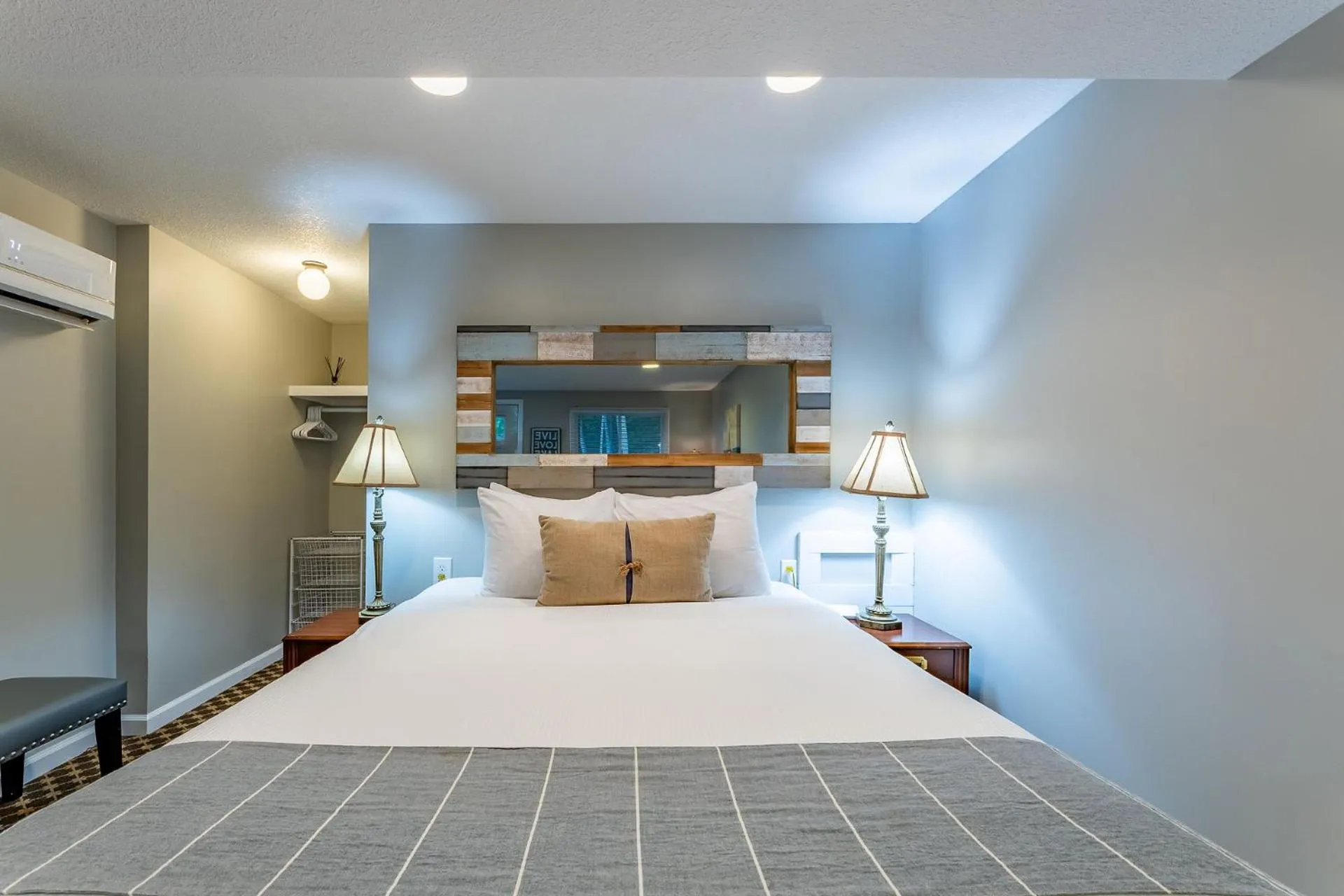 Bed in Michillinda Lodge Resort