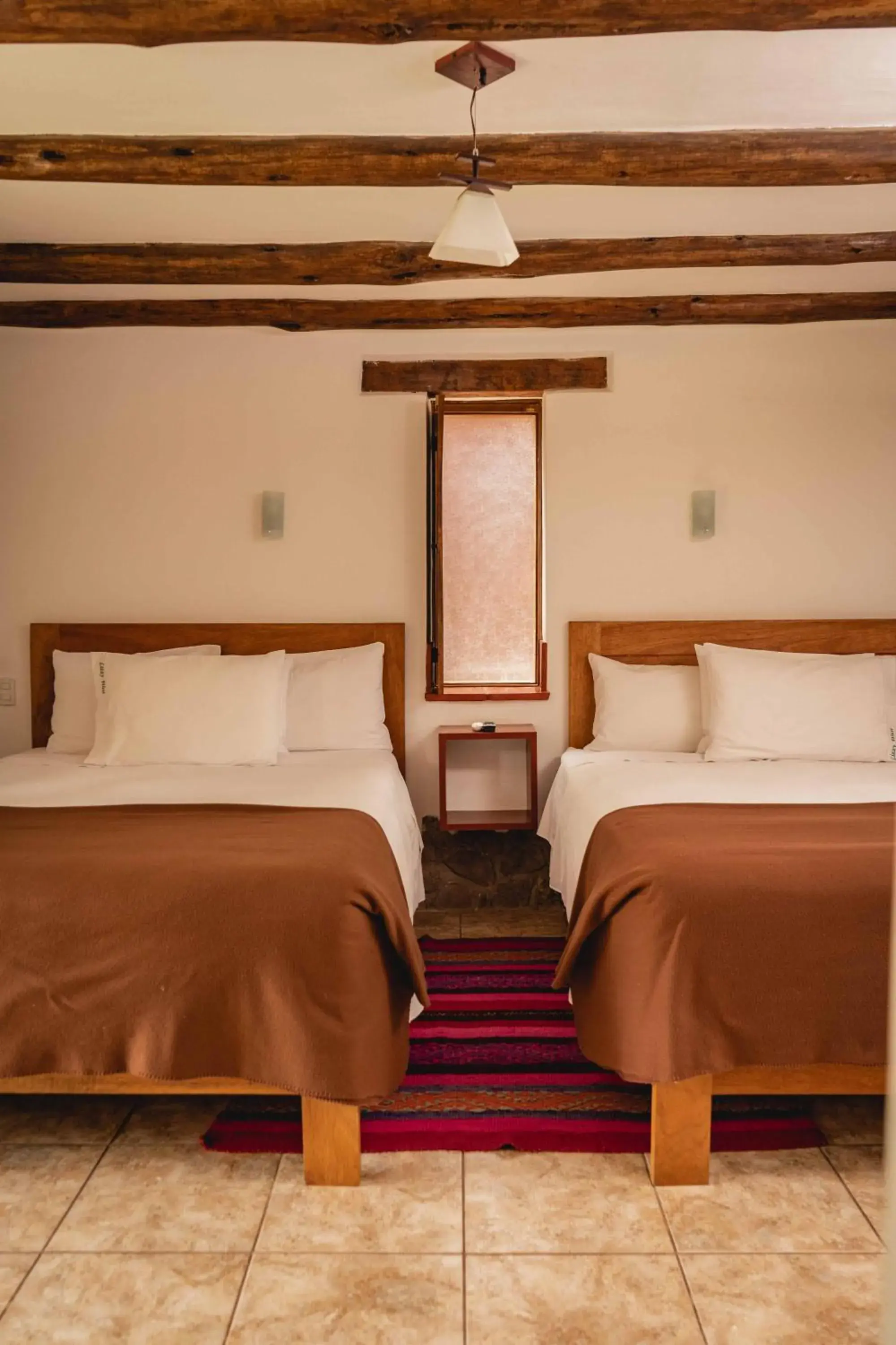 Decorative detail, Bed in Lizzy Wasi Urubamba Decorative detail, Bed in Lizzy Wasi Urubamba