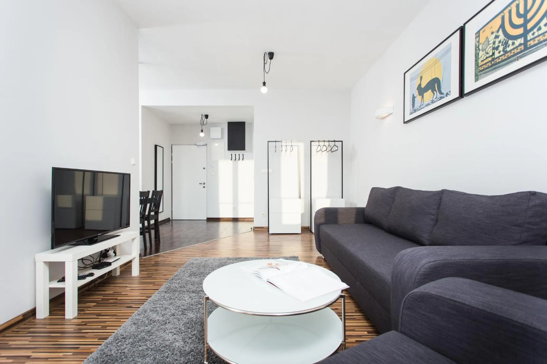 Living room in Krakow B&B