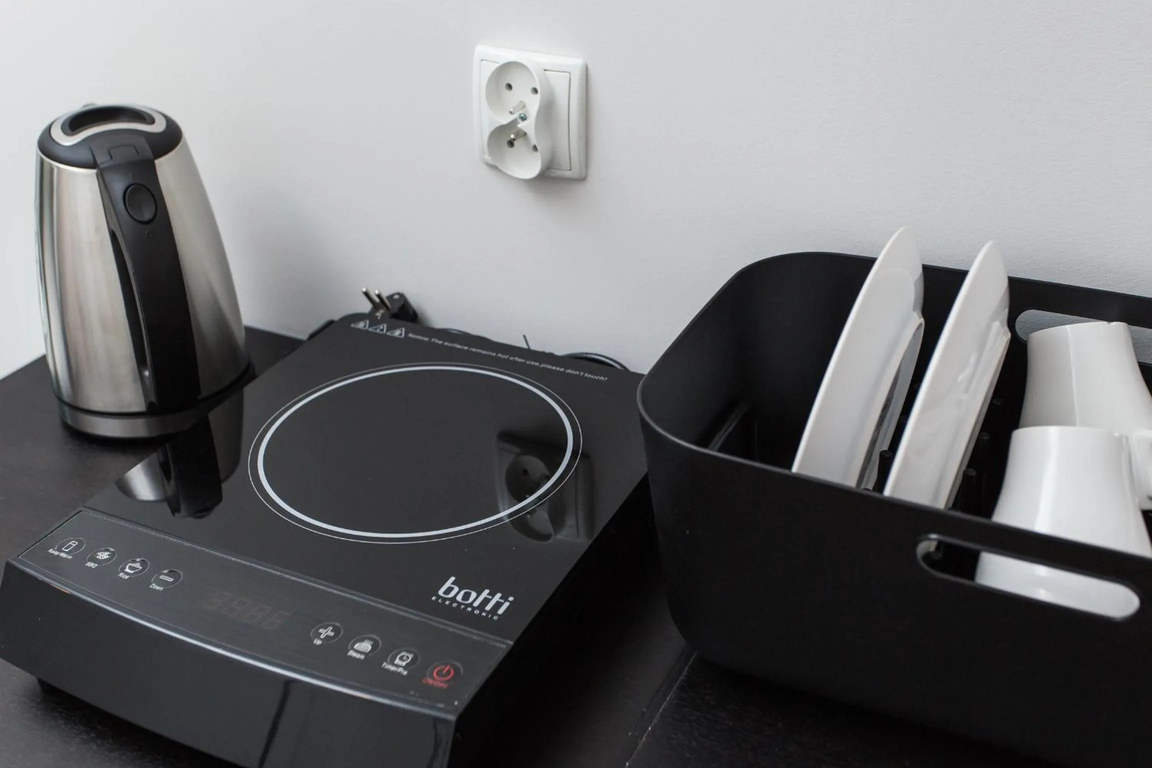 Kitchen or kitchenette in Krakow B&B