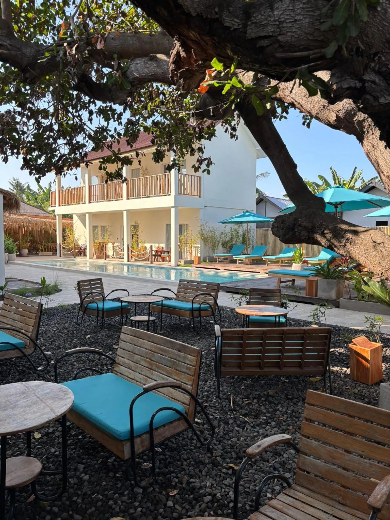 Lounge or bar in GiliFit Fitness Resort