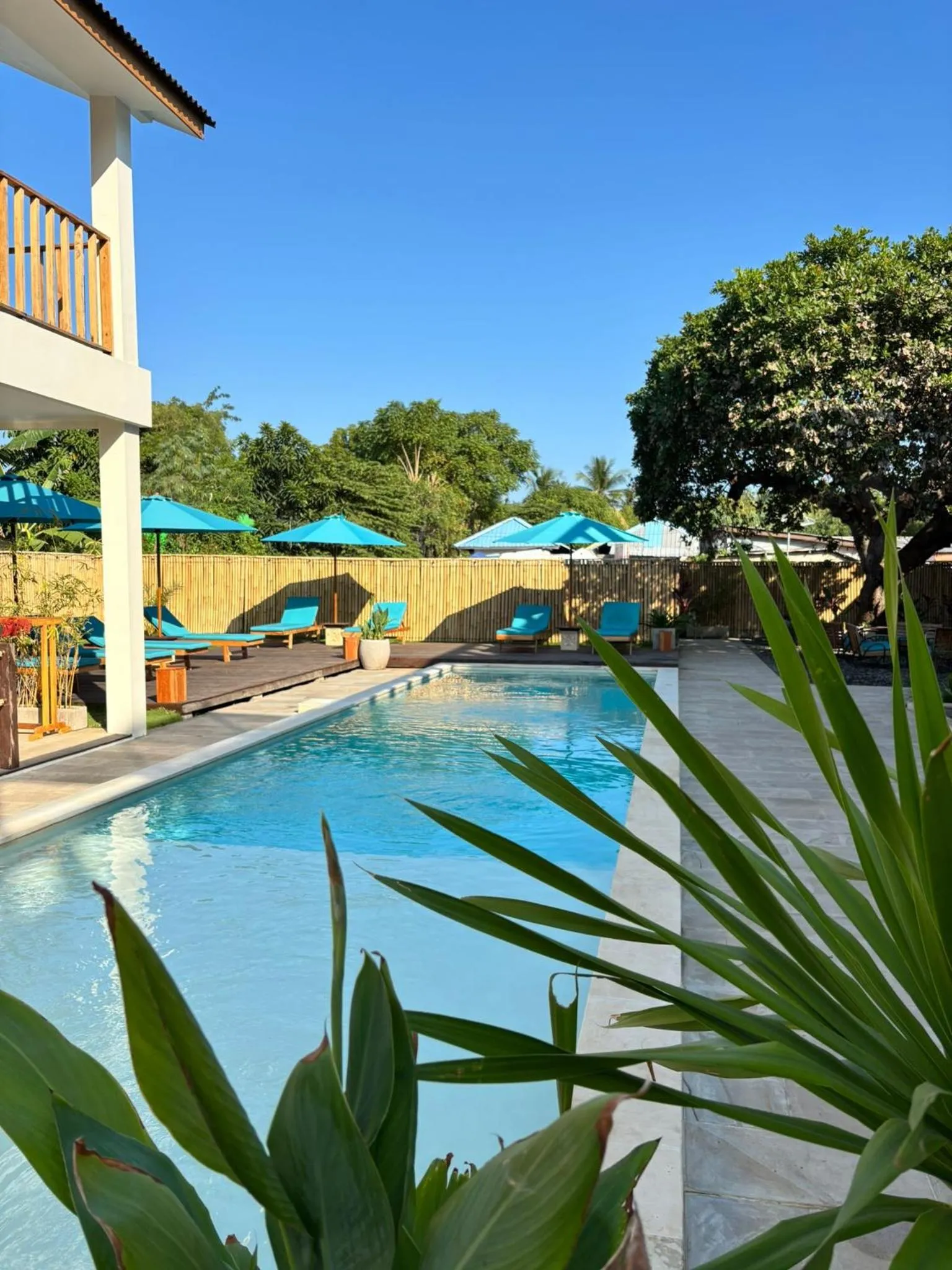 Swimming pool in GiliFit Fitness Resort