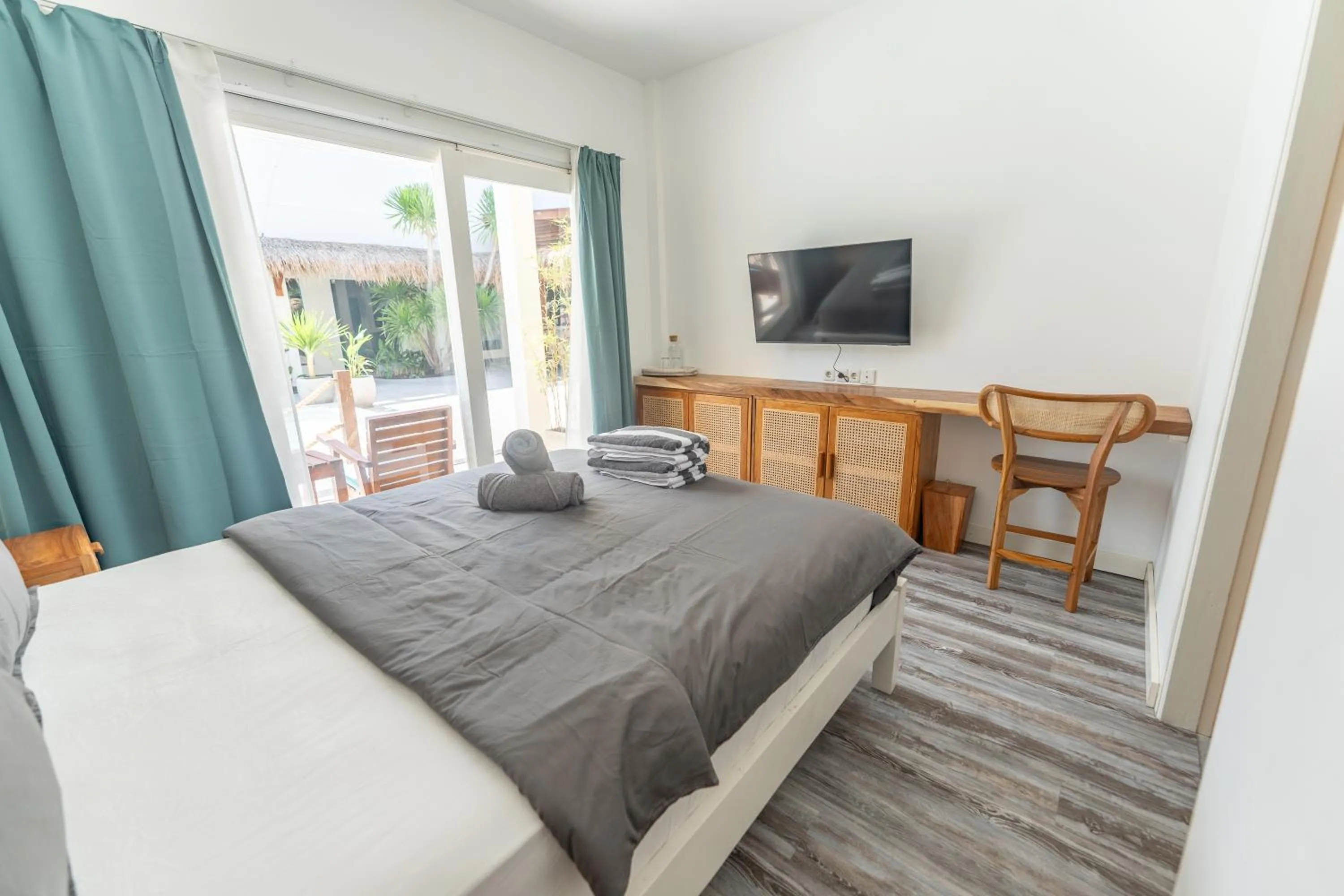 Bed in GiliFit Fitness Resort