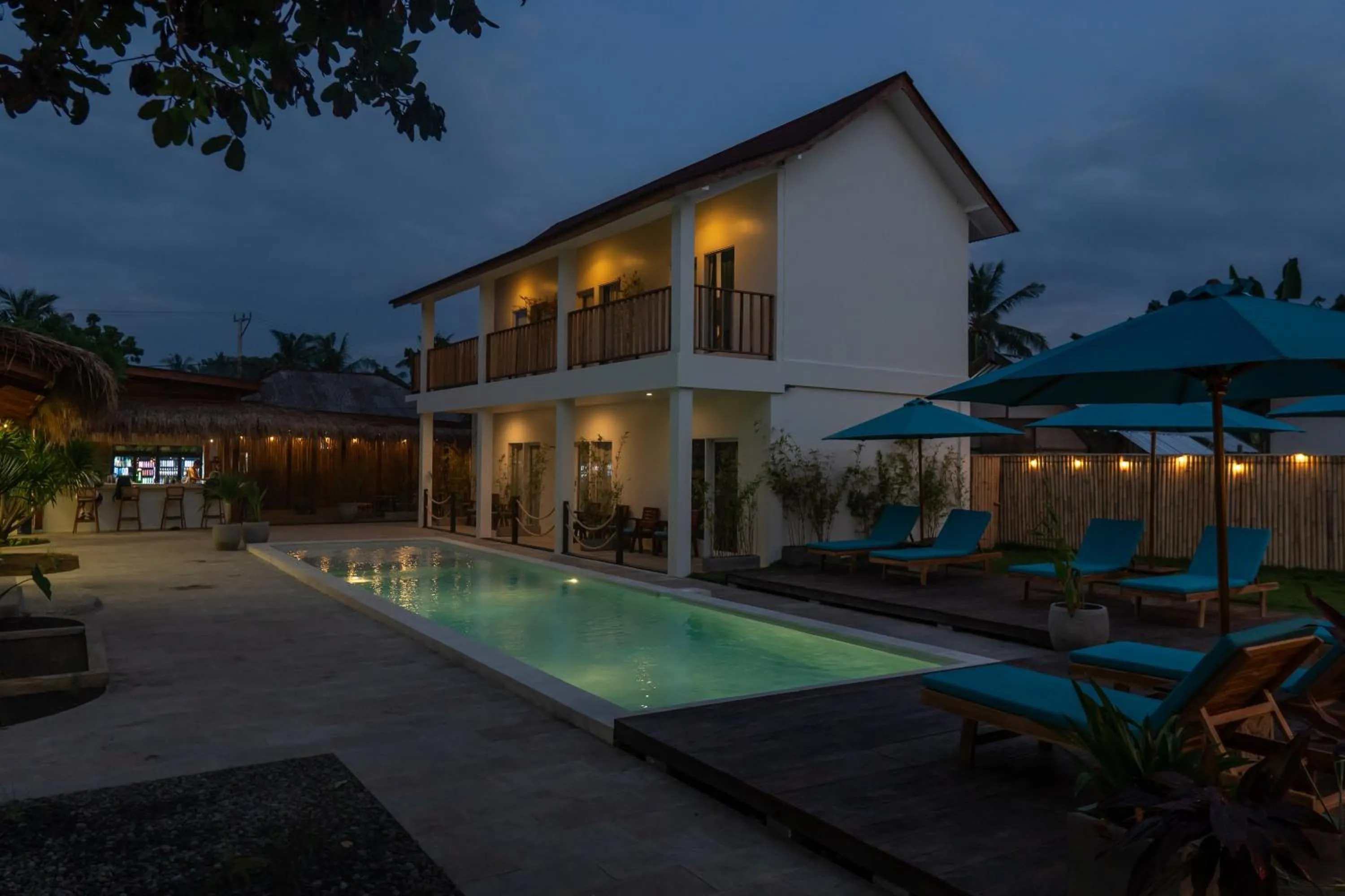 Property building in GiliFit Fitness Resort
