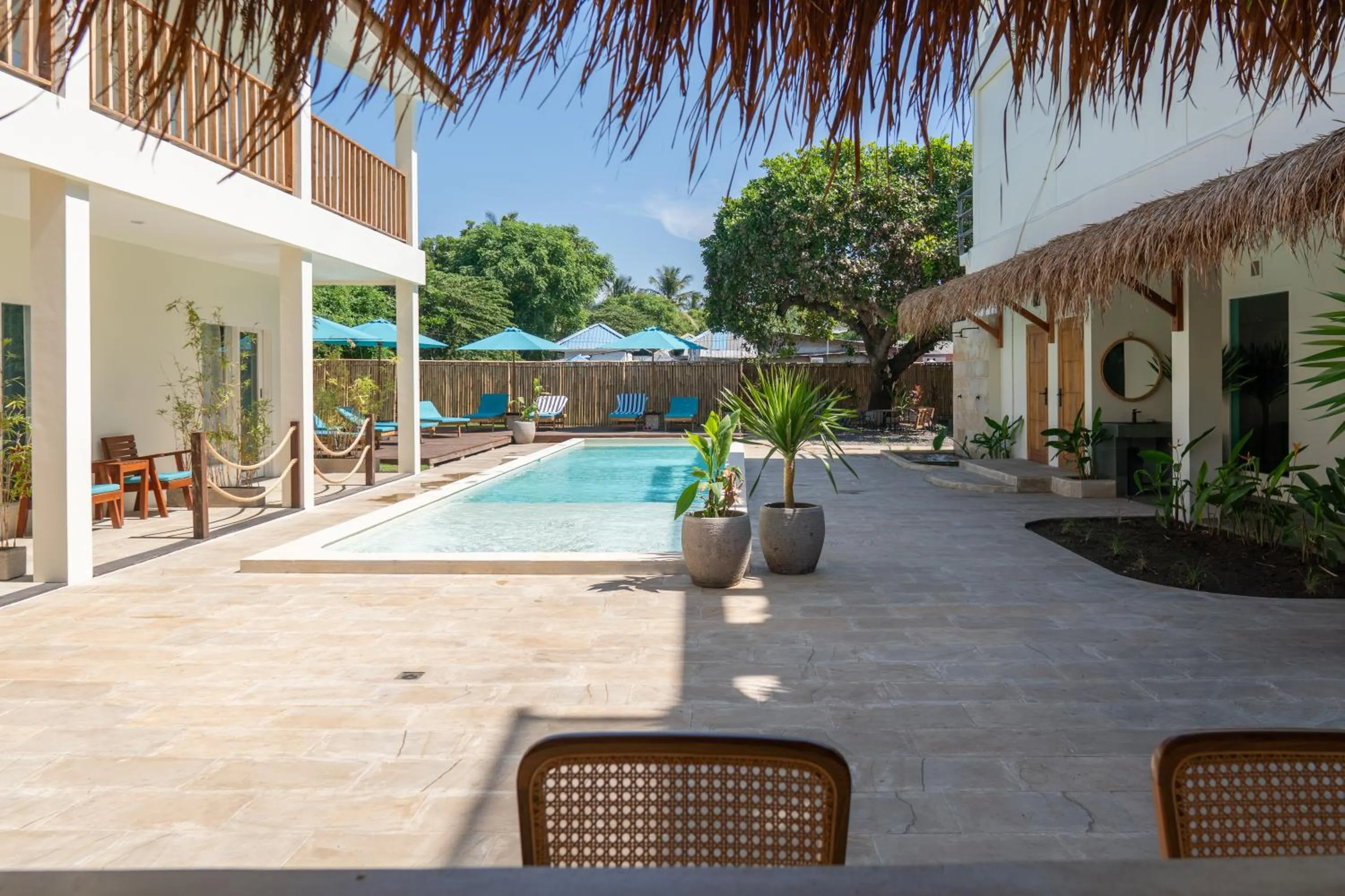 Property building in GiliFit Fitness Resort