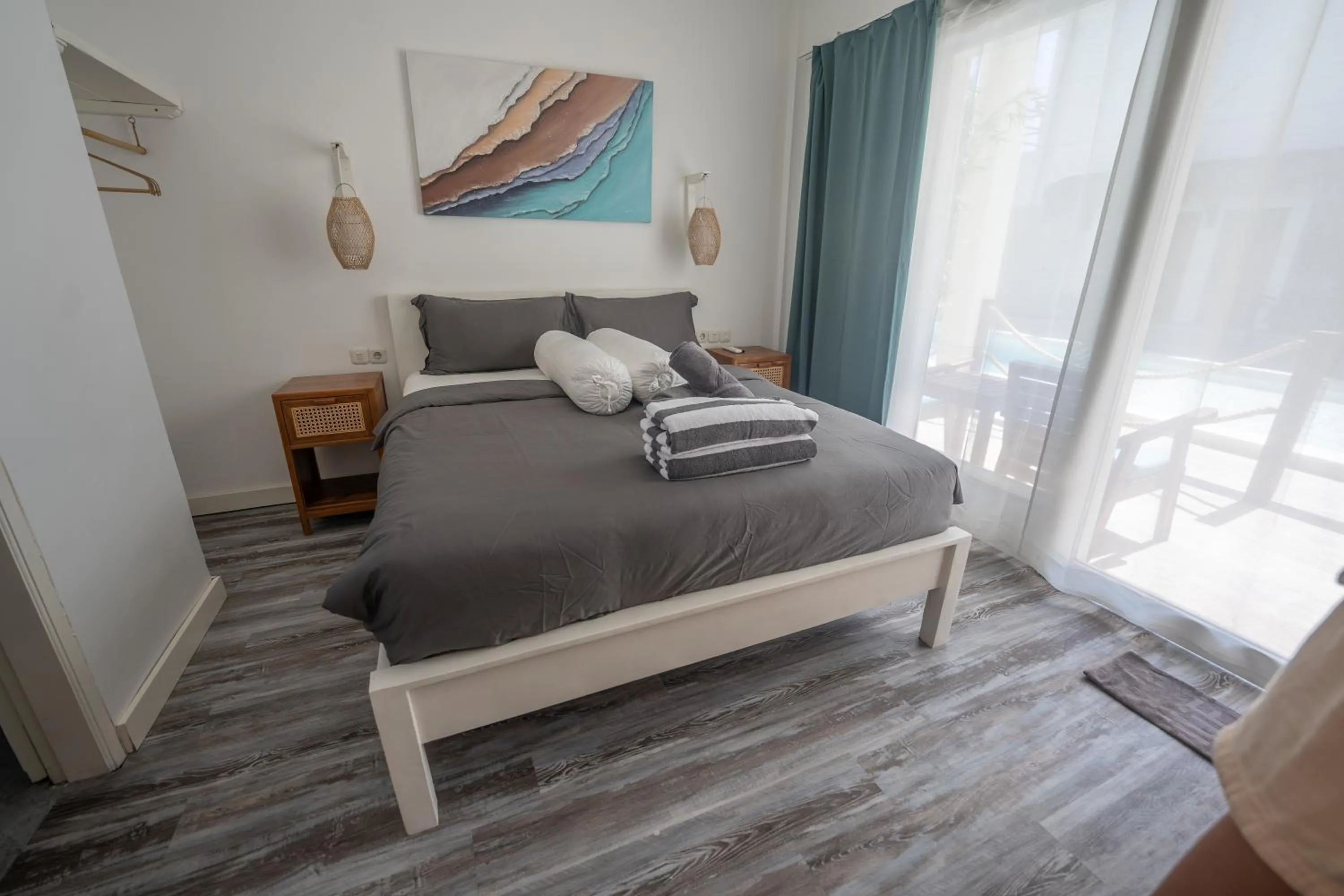 Bedroom, Bed in GiliFit Fitness Resort
