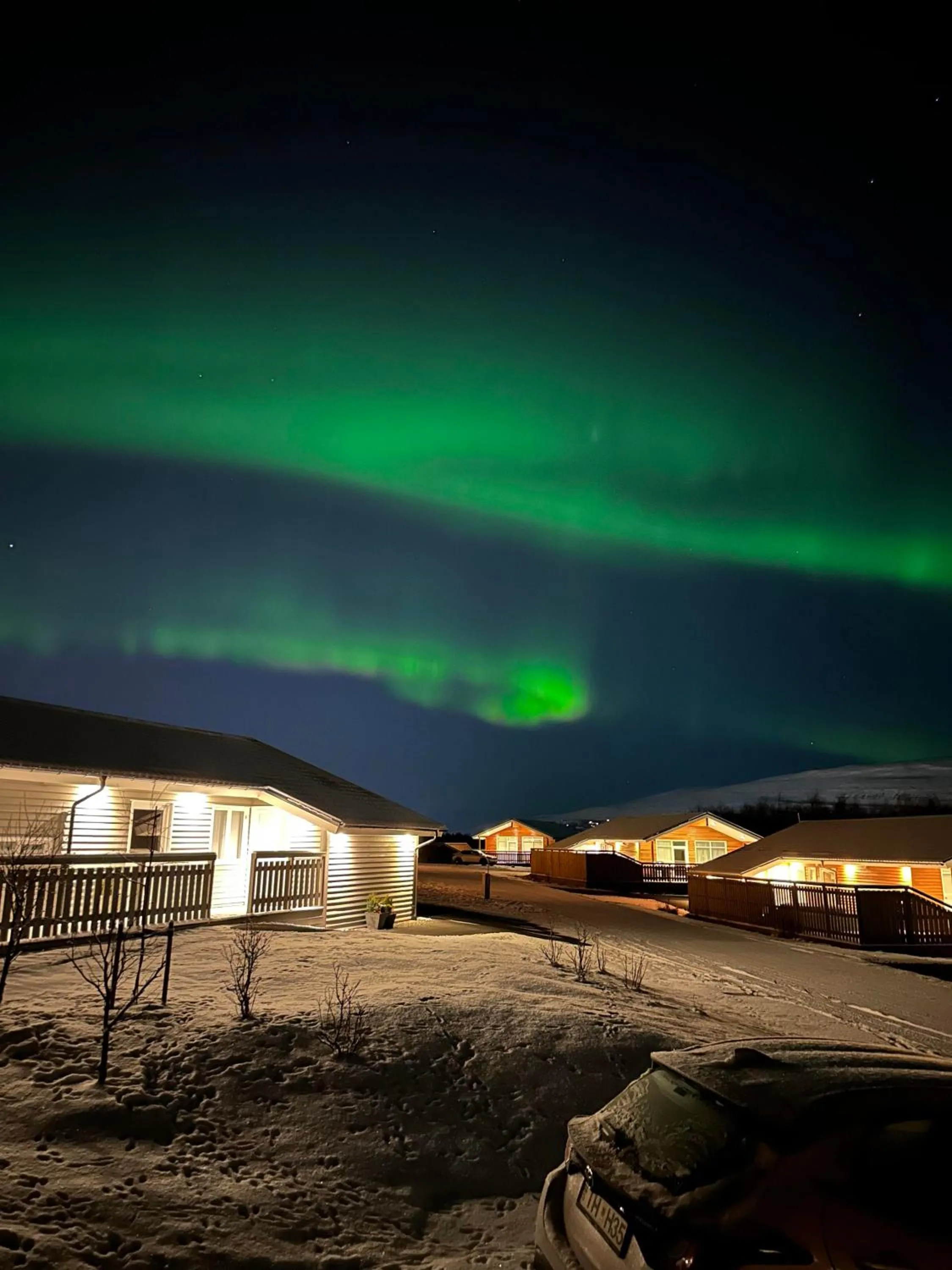 Night in Hotel Kjarnalundur- Aurora Dream - Lodges and Rooms