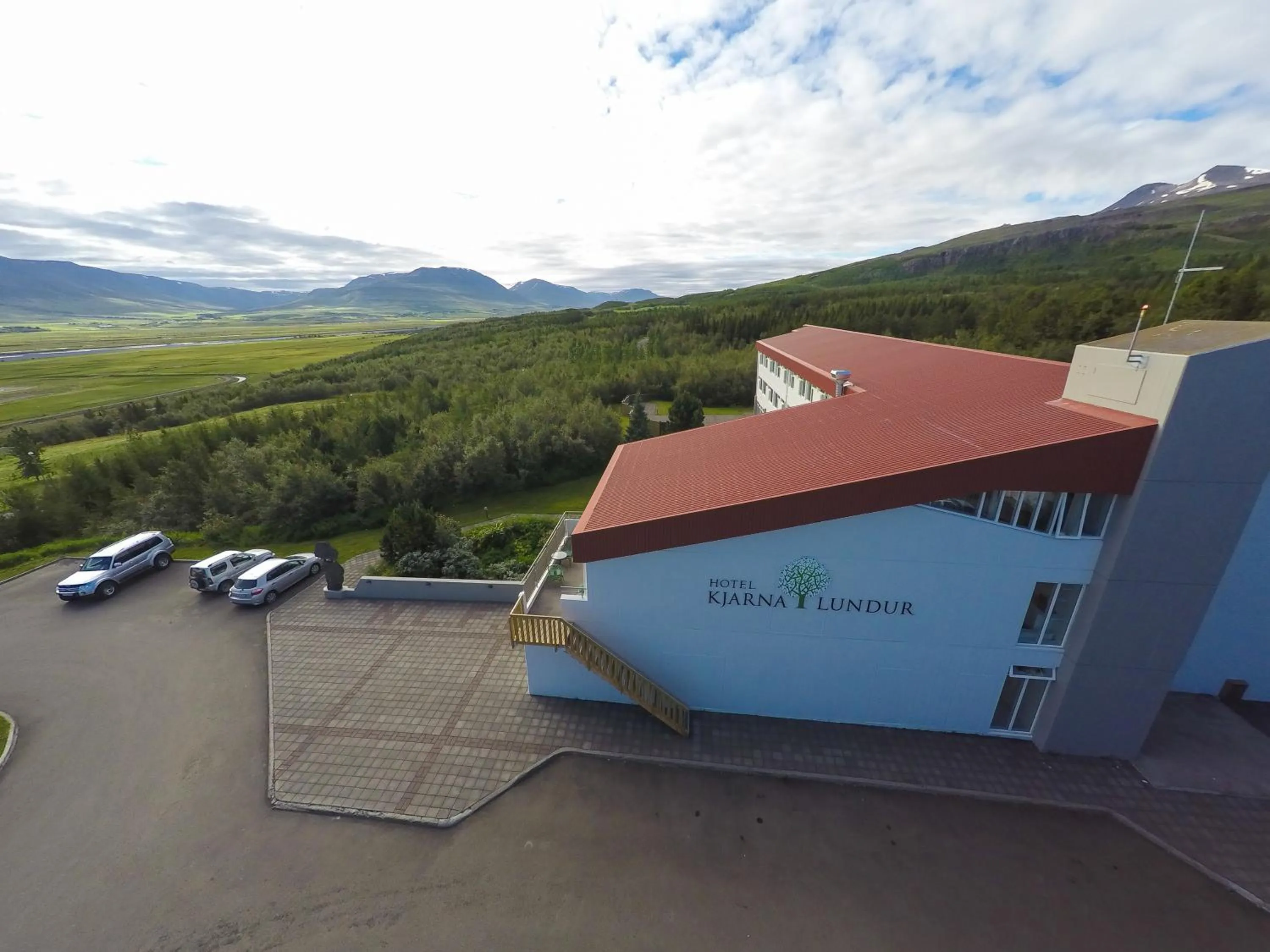 On site in Hotel Kjarnalundur- Aurora Dream - Lodges and Rooms