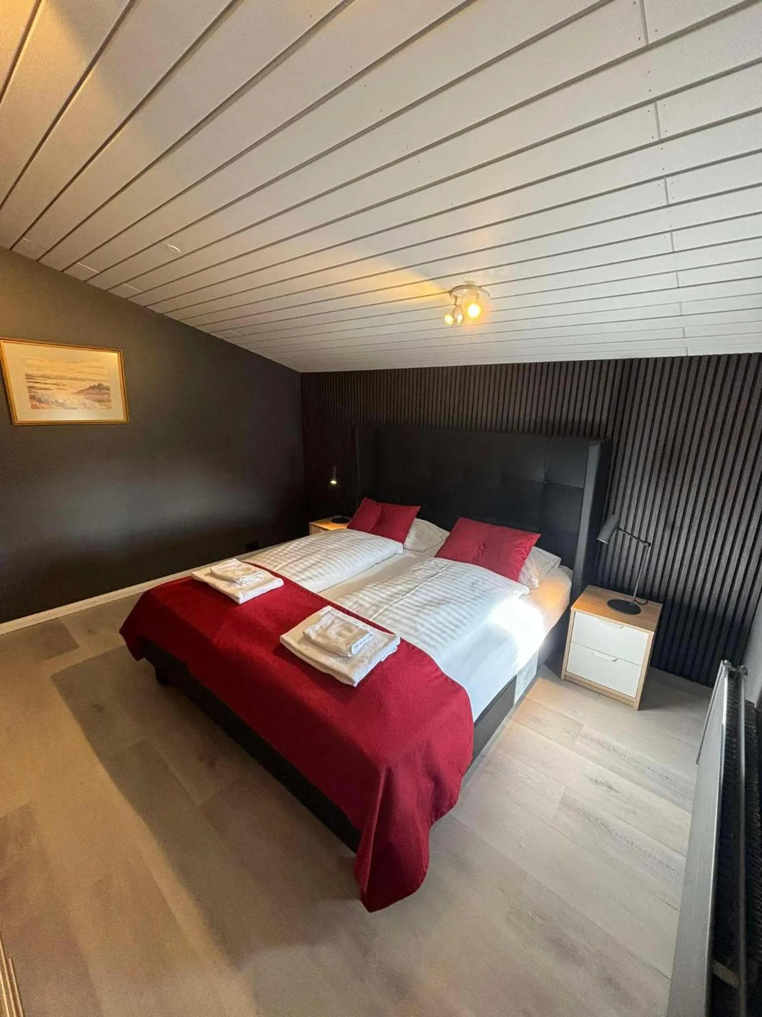 Bedroom, Bed in Hotel Kjarnalundur- Aurora Dream - Lodges and Rooms