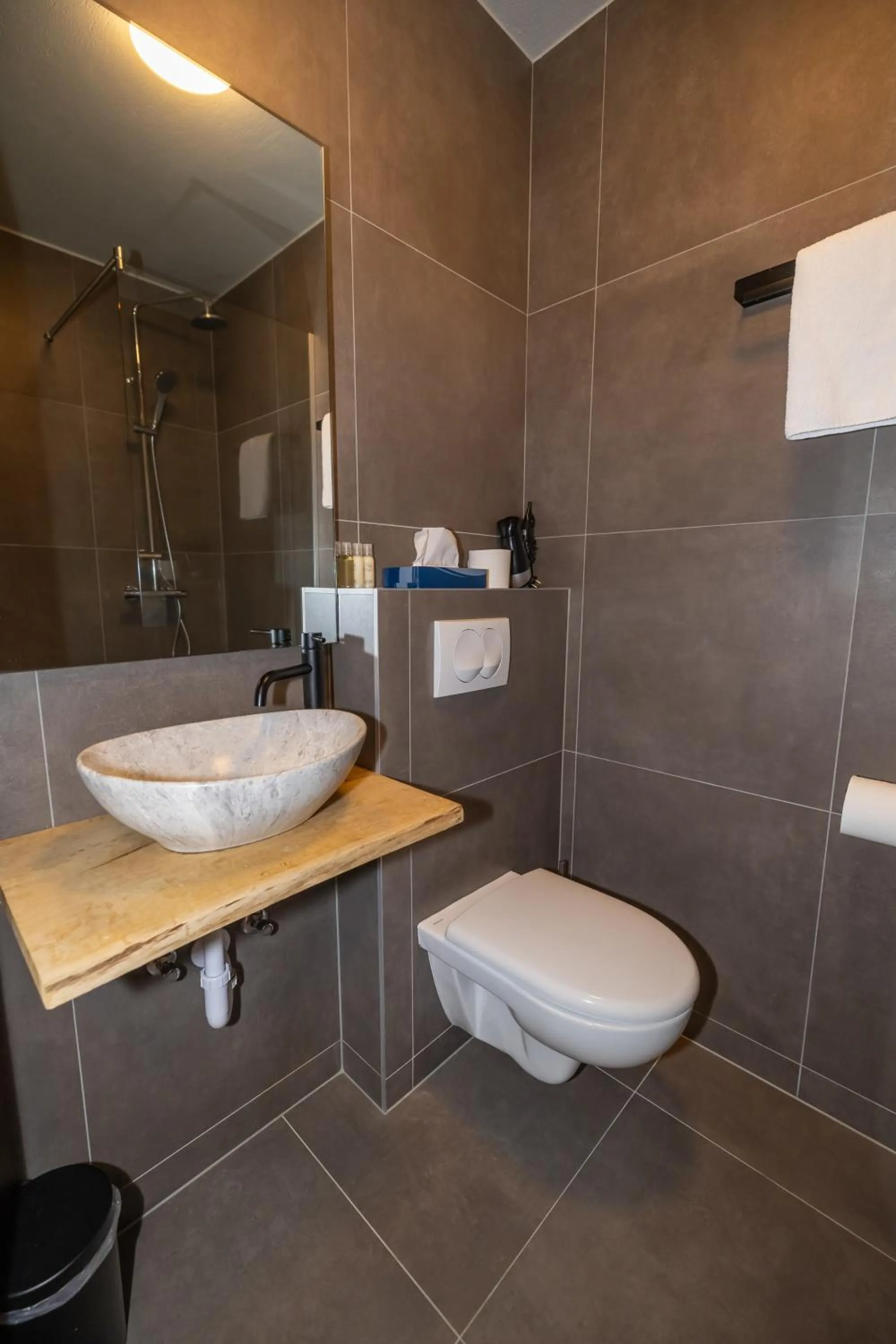 Bathroom in Hotel Kjarnalundur- Aurora Dream - Lodges and Rooms