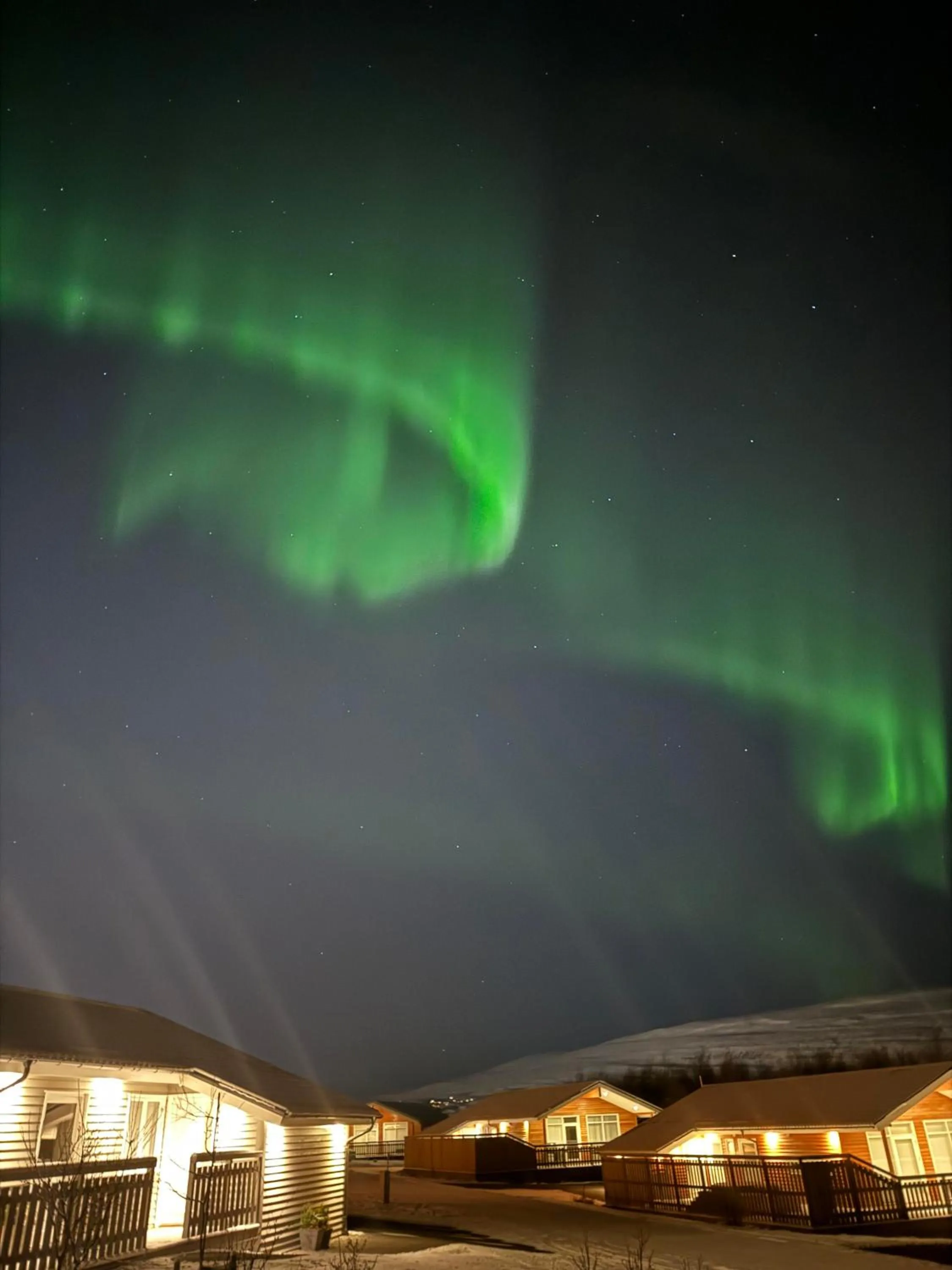 Night in Hotel Kjarnalundur- Aurora Dream - Lodges and Rooms