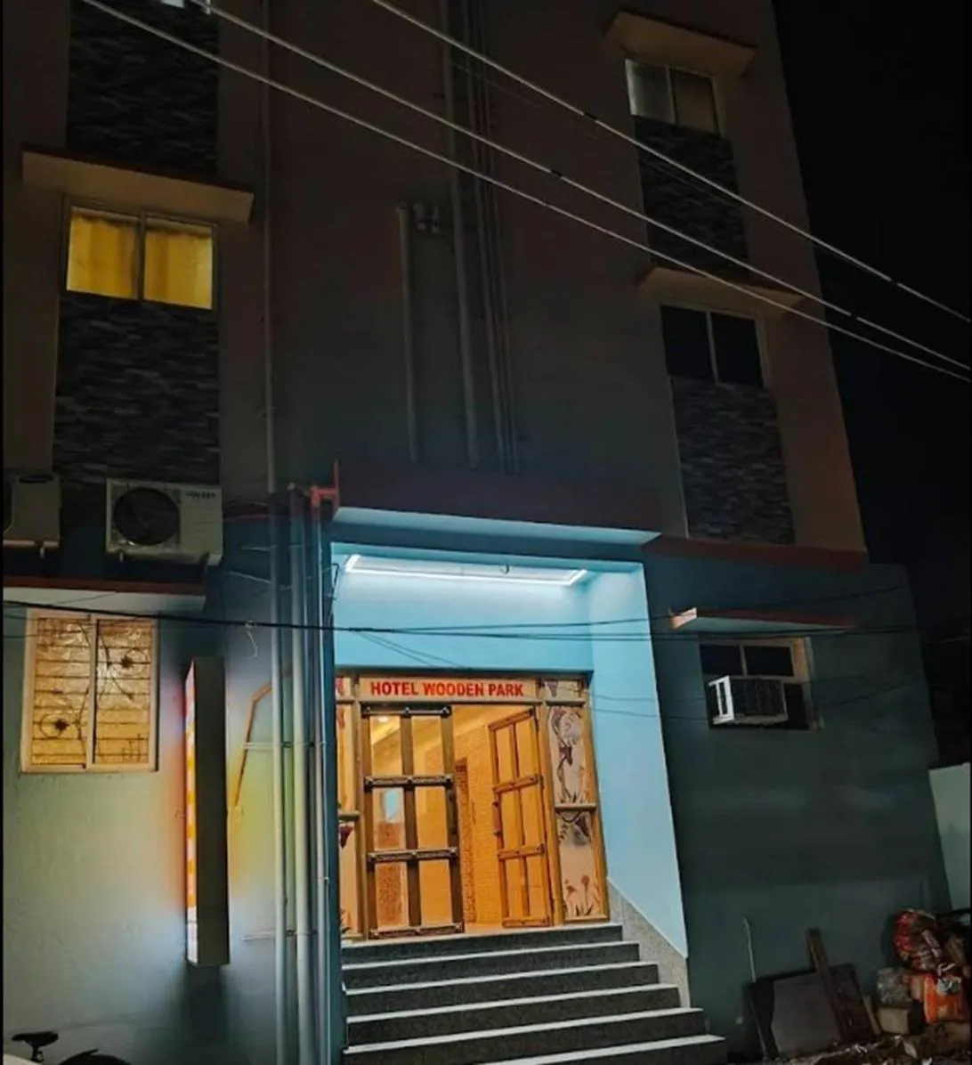 Property building in Wooden Park Hotel - Near DLF IT Park