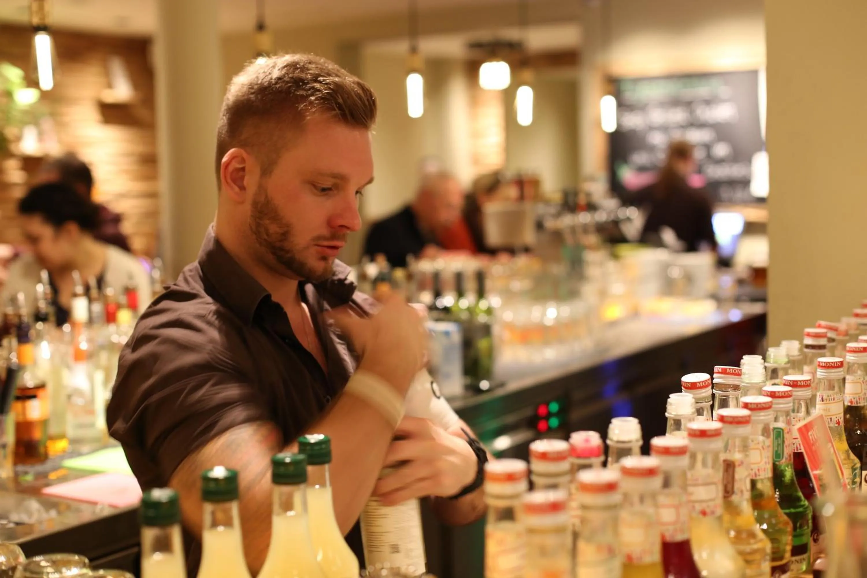 Alcoholic drinks in Hotel FIVE