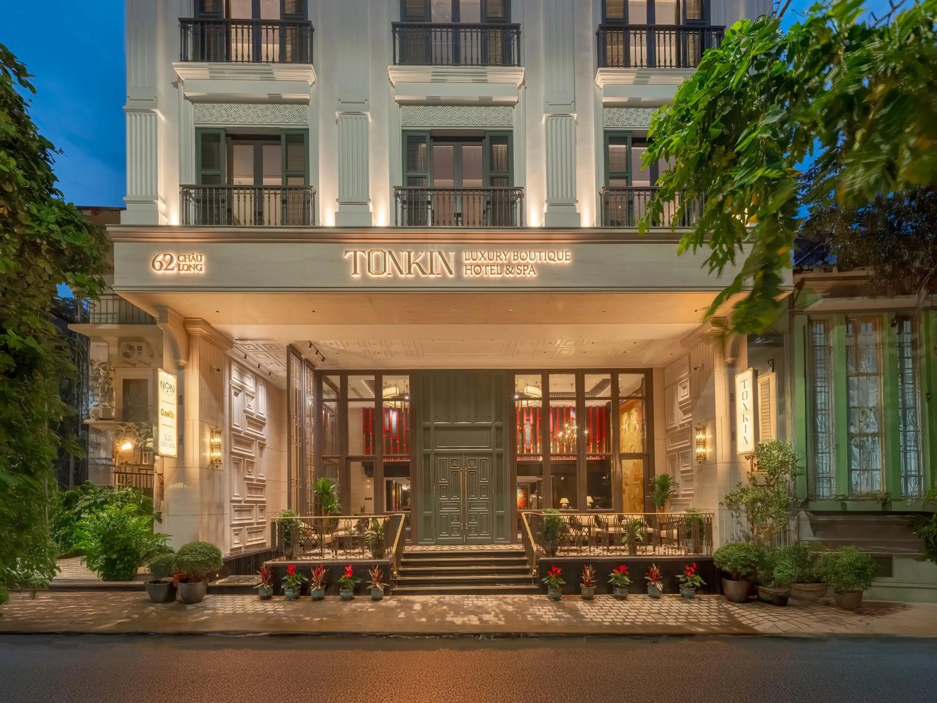 Property building in Tonkin Luxury Boutique Hotel & Spa