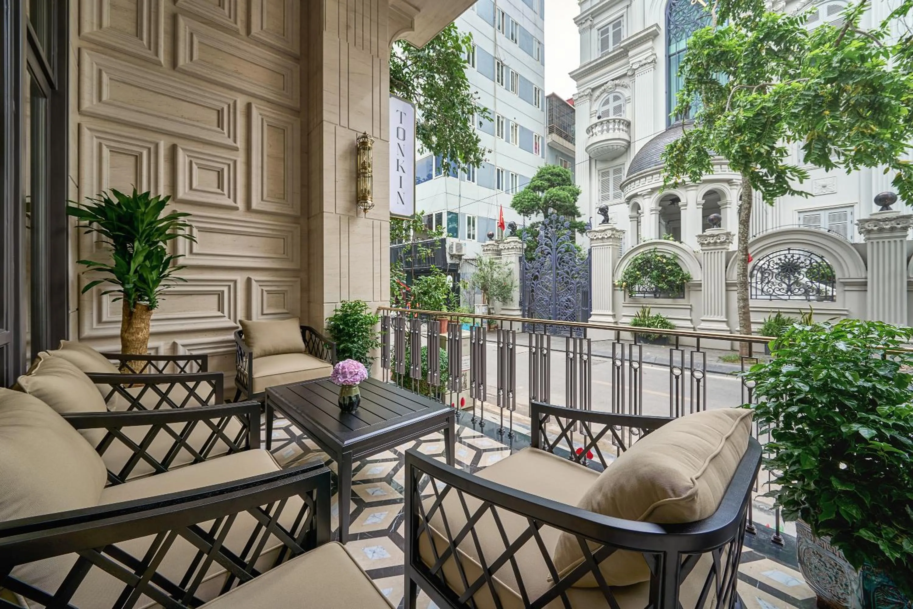 Property building in Tonkin Luxury Boutique Hotel & Spa